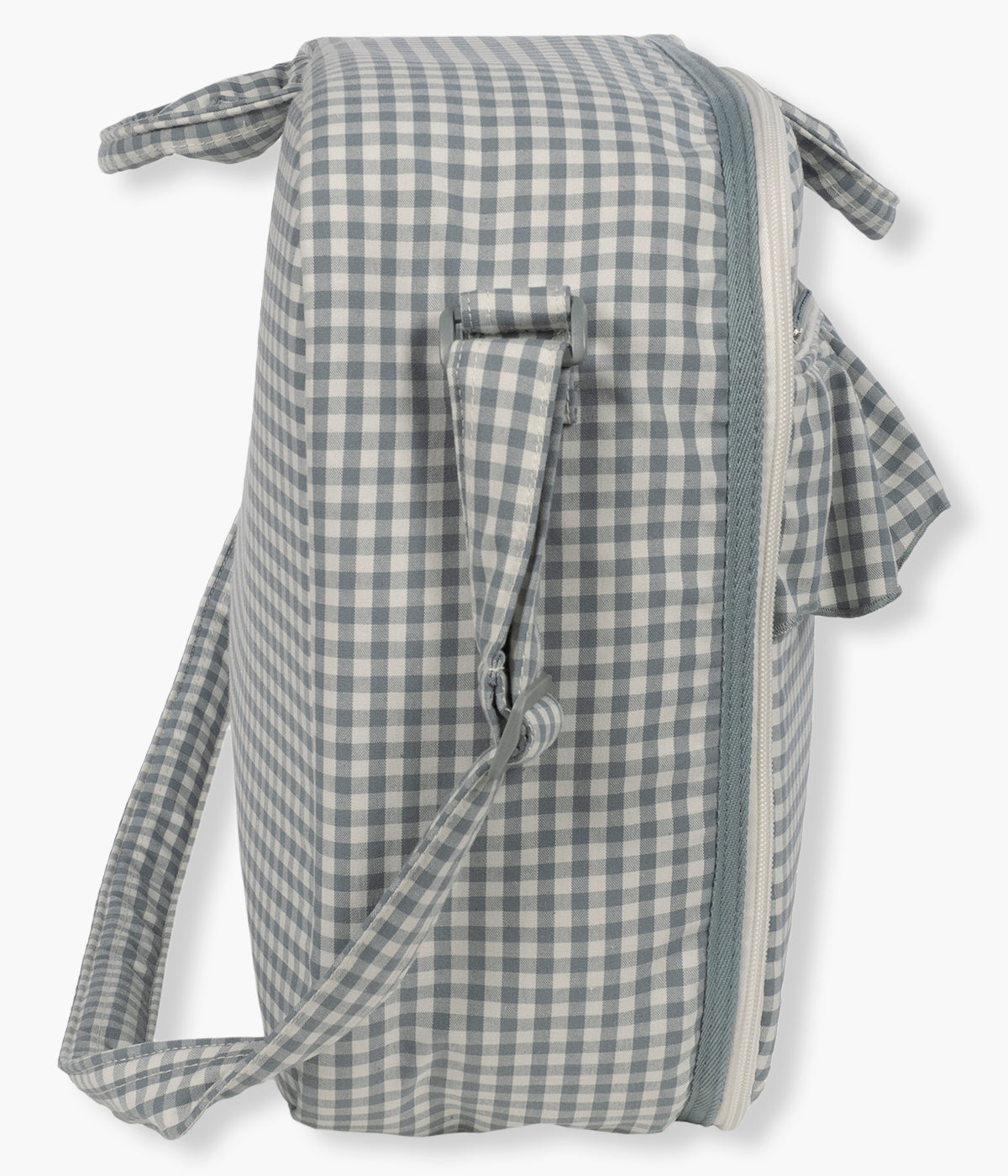 Mala de Maternidade Walking Mum Praliné Vichy Matcha vista de lado.