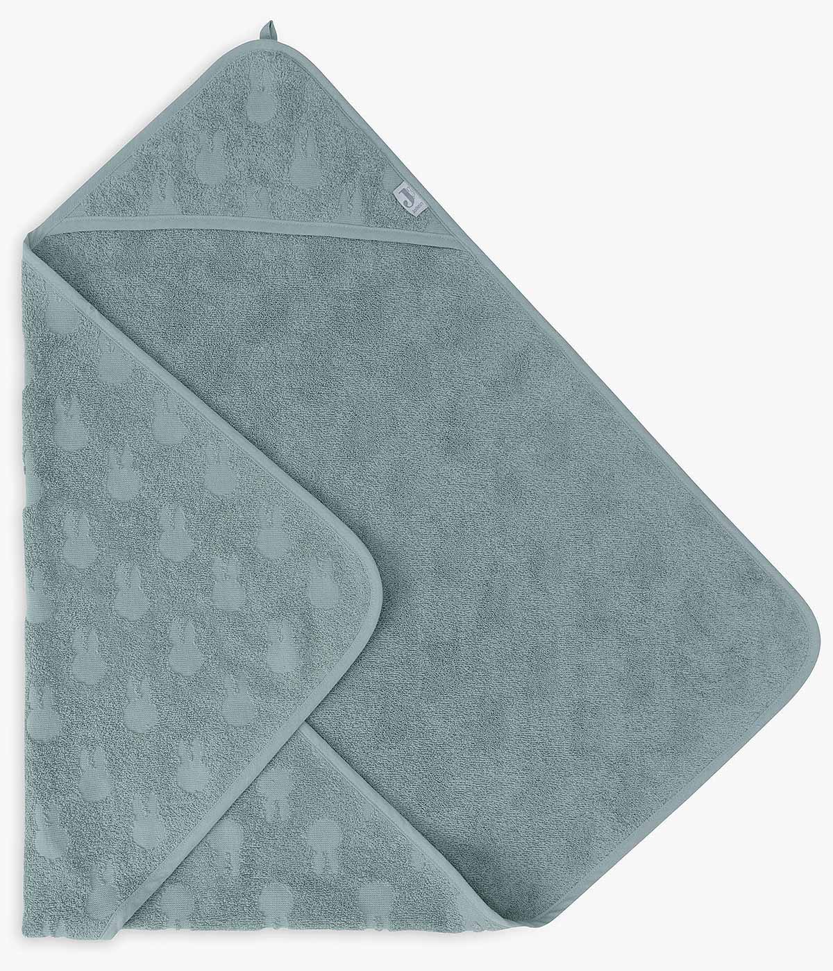 Jollein x Miffy Toalha de Banho Algodão para Bebé - Azul