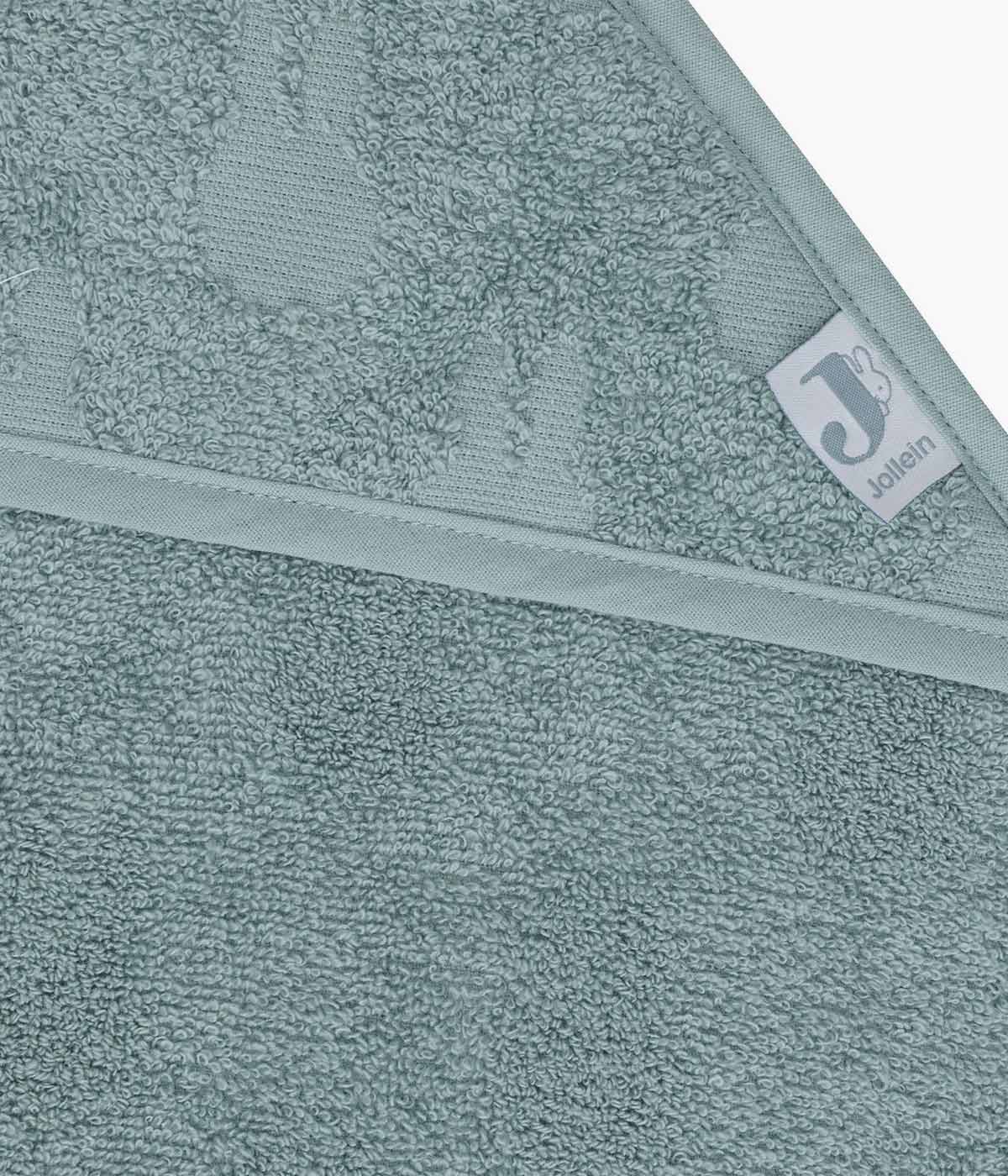 Jollein x Miffy Toalha de Banho Algodão para Bebé - Azul