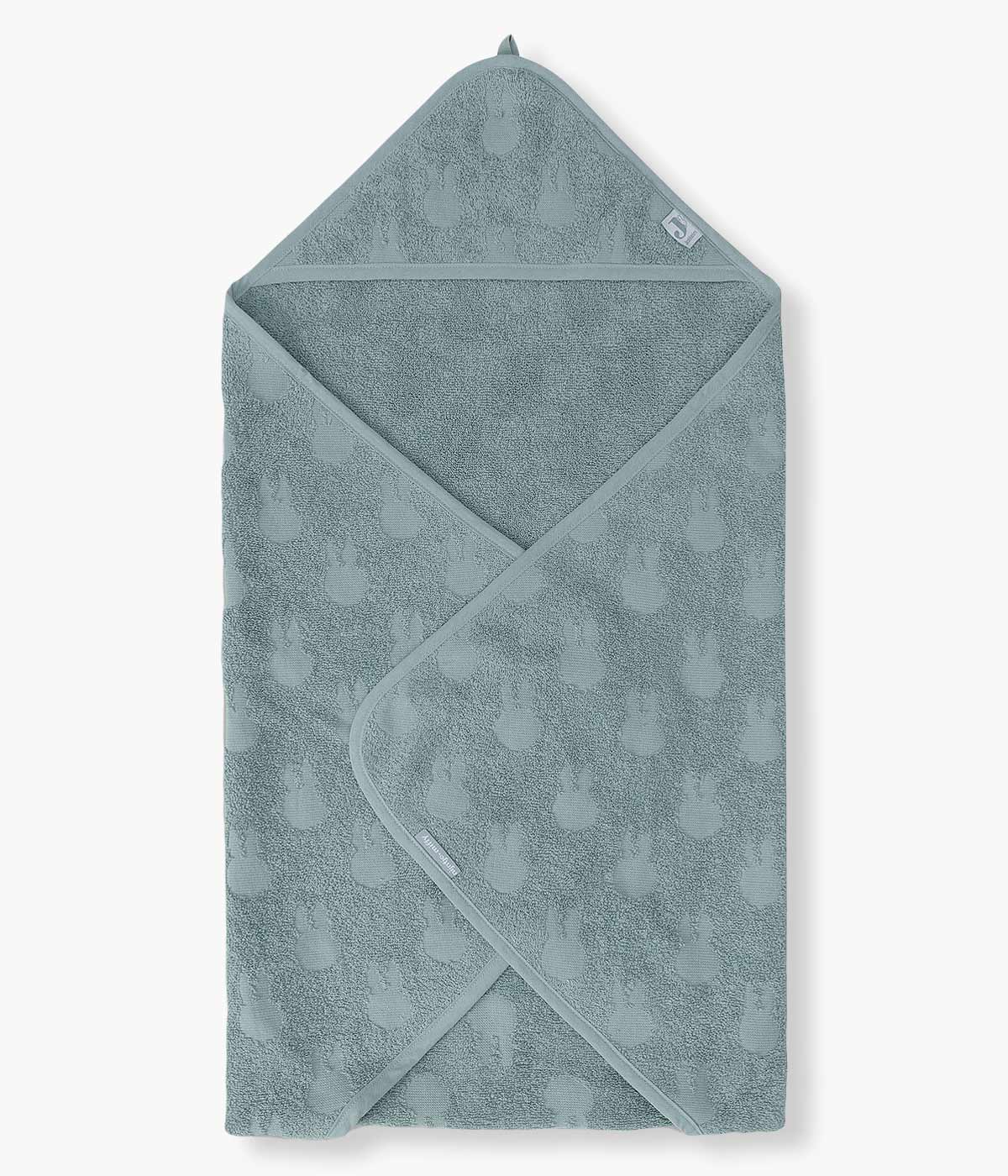 Jollein x Miffy Toalha de Banho Algodão para Bebé - Azul