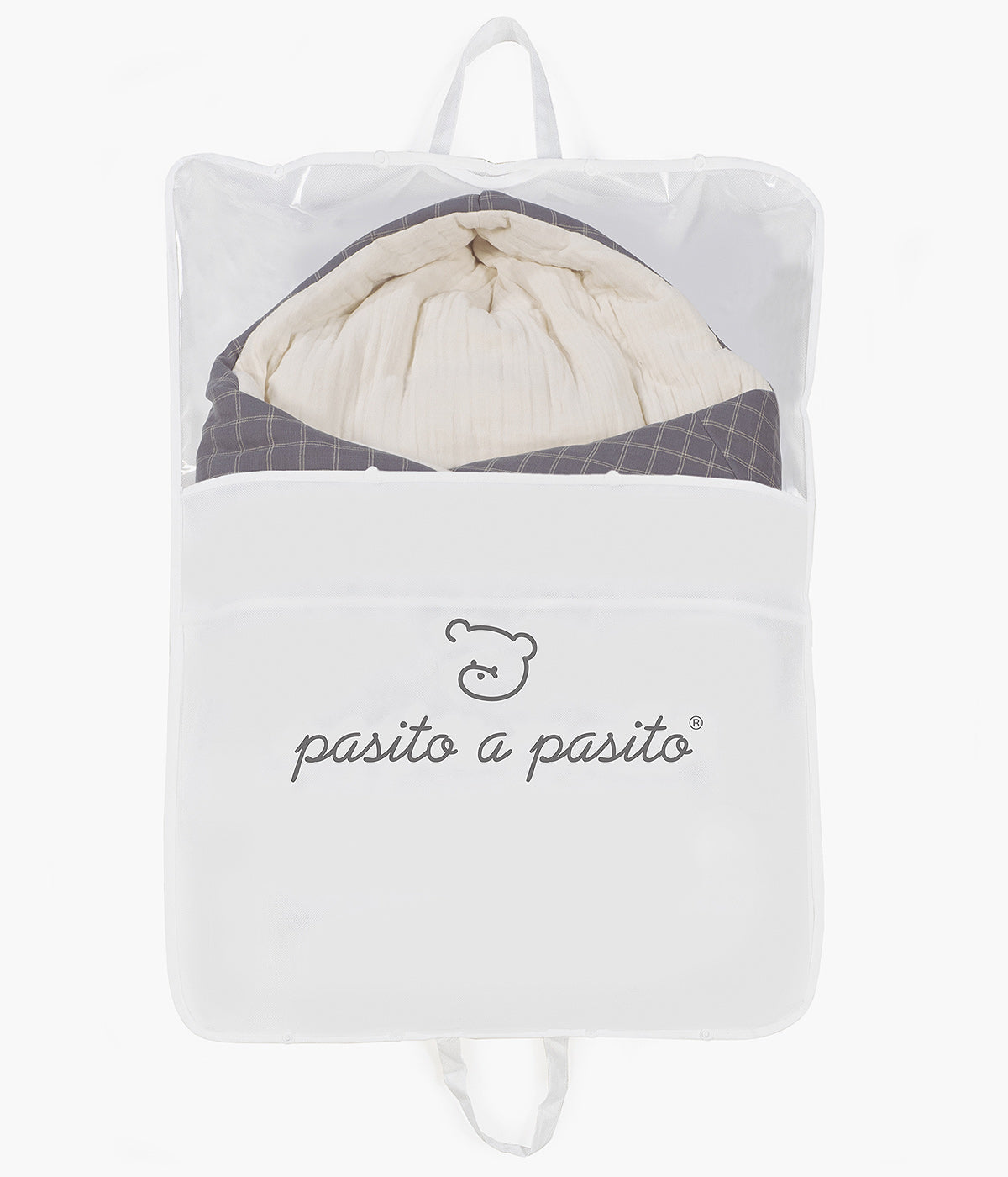 Pasito a Pasito Saco Manta Tartan Xadrez