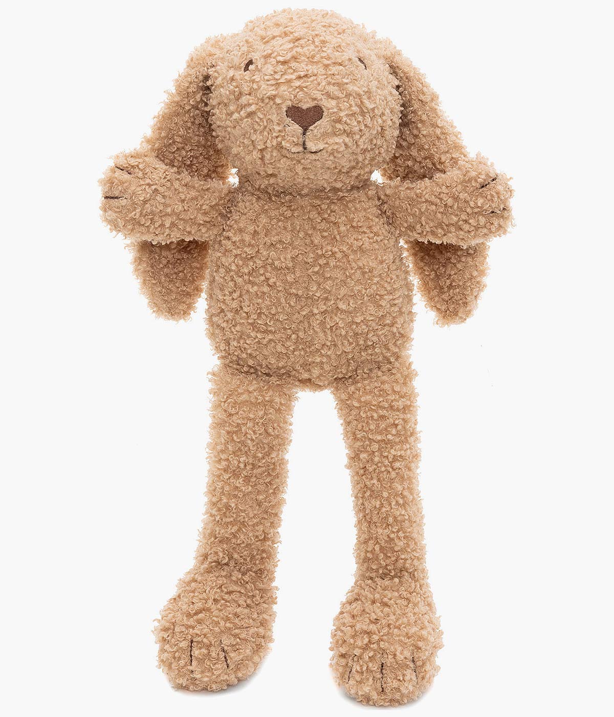 Jollein Peluche Coelho em Pelo Bouclé 37cm para Bebé - Bege