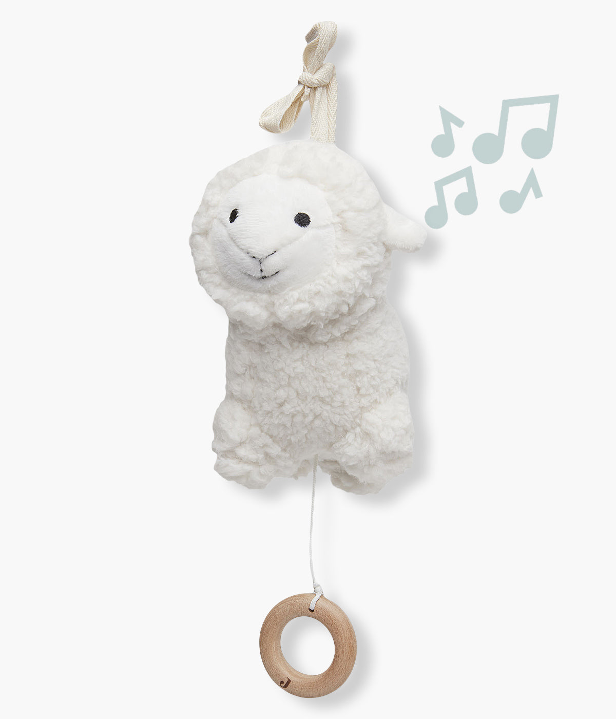 Jollein Cordeiro Musical Pelo Polar para Bebé - Pérola