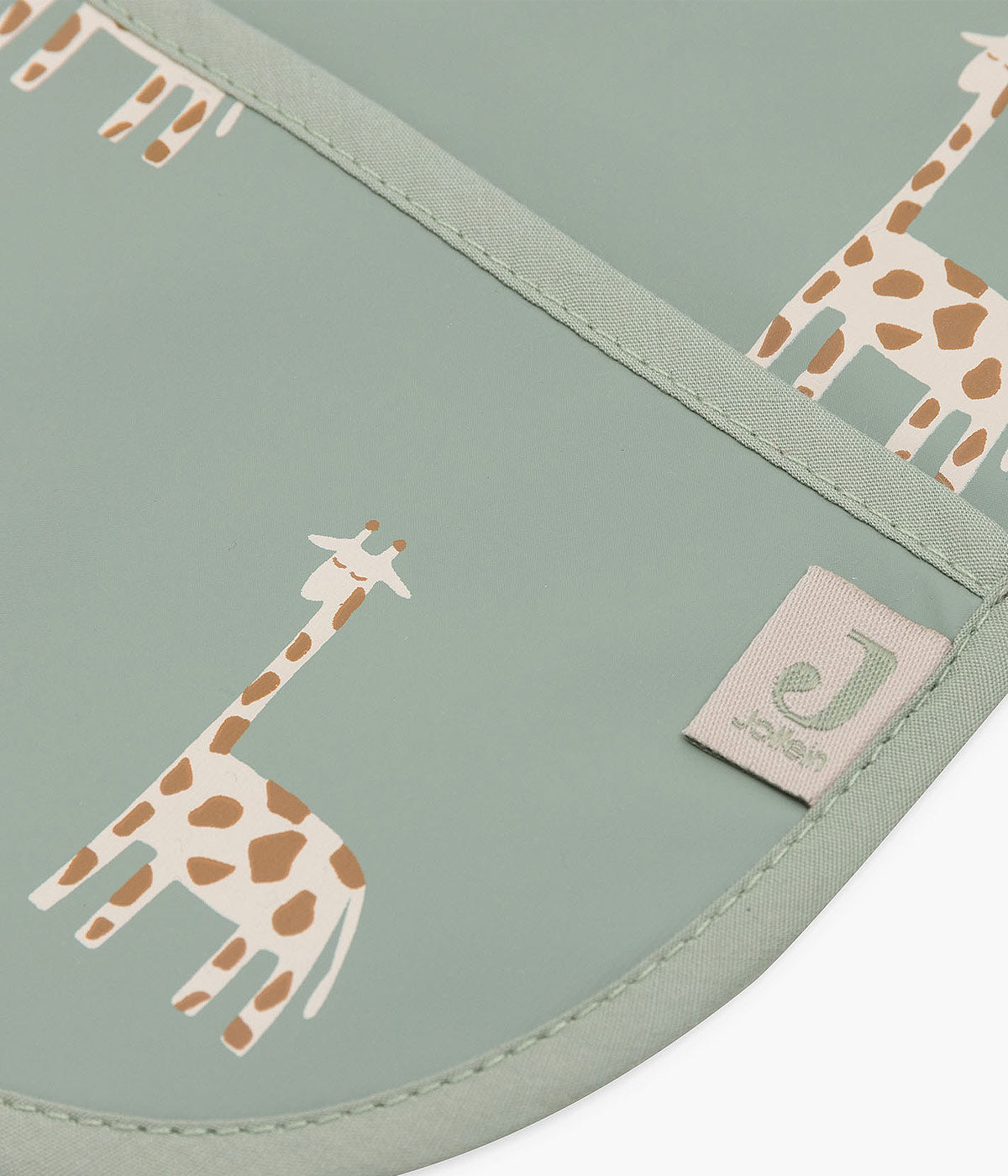 Jollein Babete Impermeável com Mangas Girafas - Verde