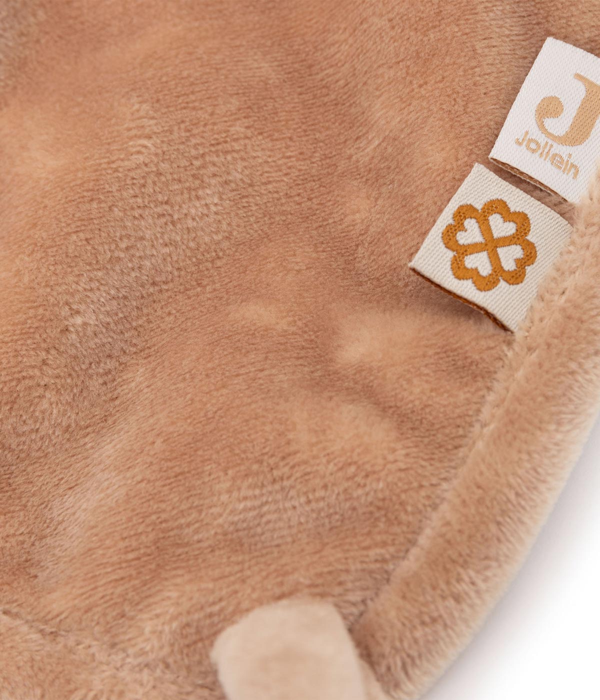 Jollein Doudou com Prende Chupetas para Bebé - Bege