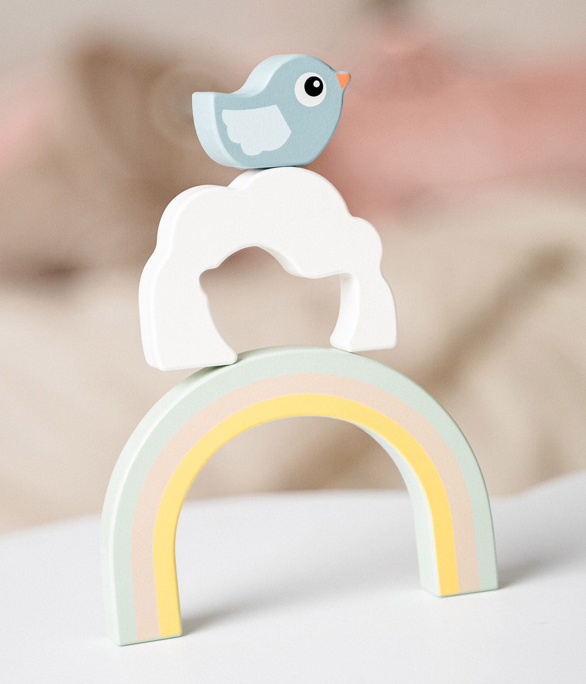 Done by Deer Túnel de Empilhar em Madeira Birdee