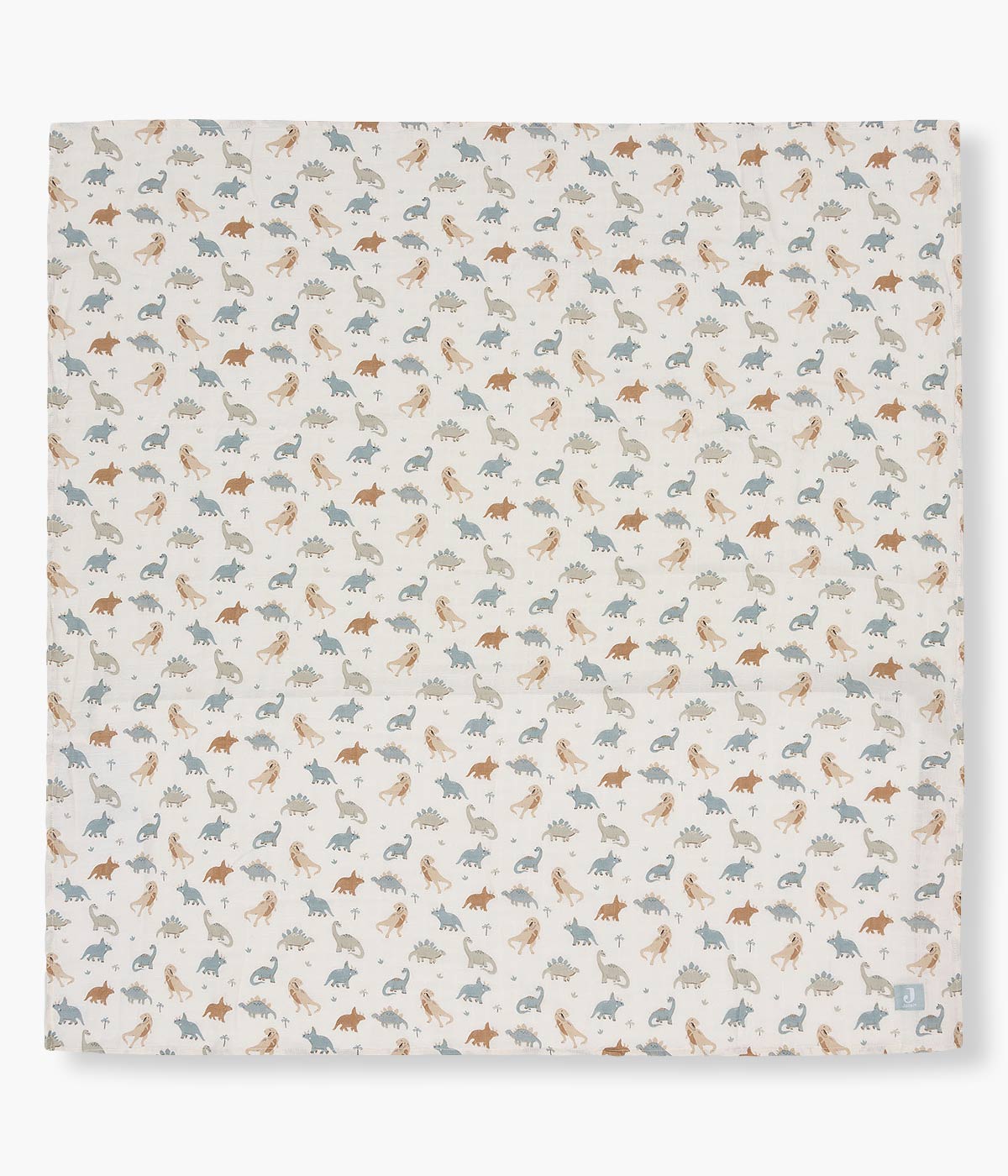 Jollein Swaddle Musselina em Algodão para Bebé Dinossauros - Pérola