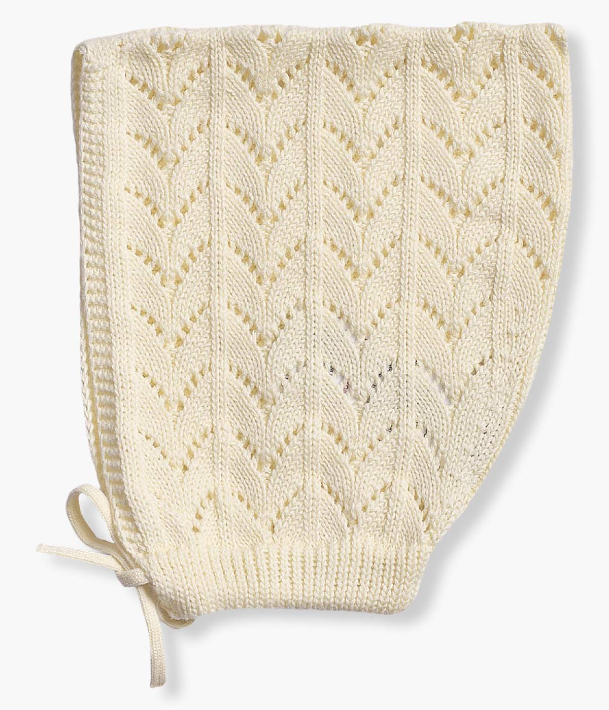 Touca em Malha de Algodão Orgânico para Bebé - Amarelo