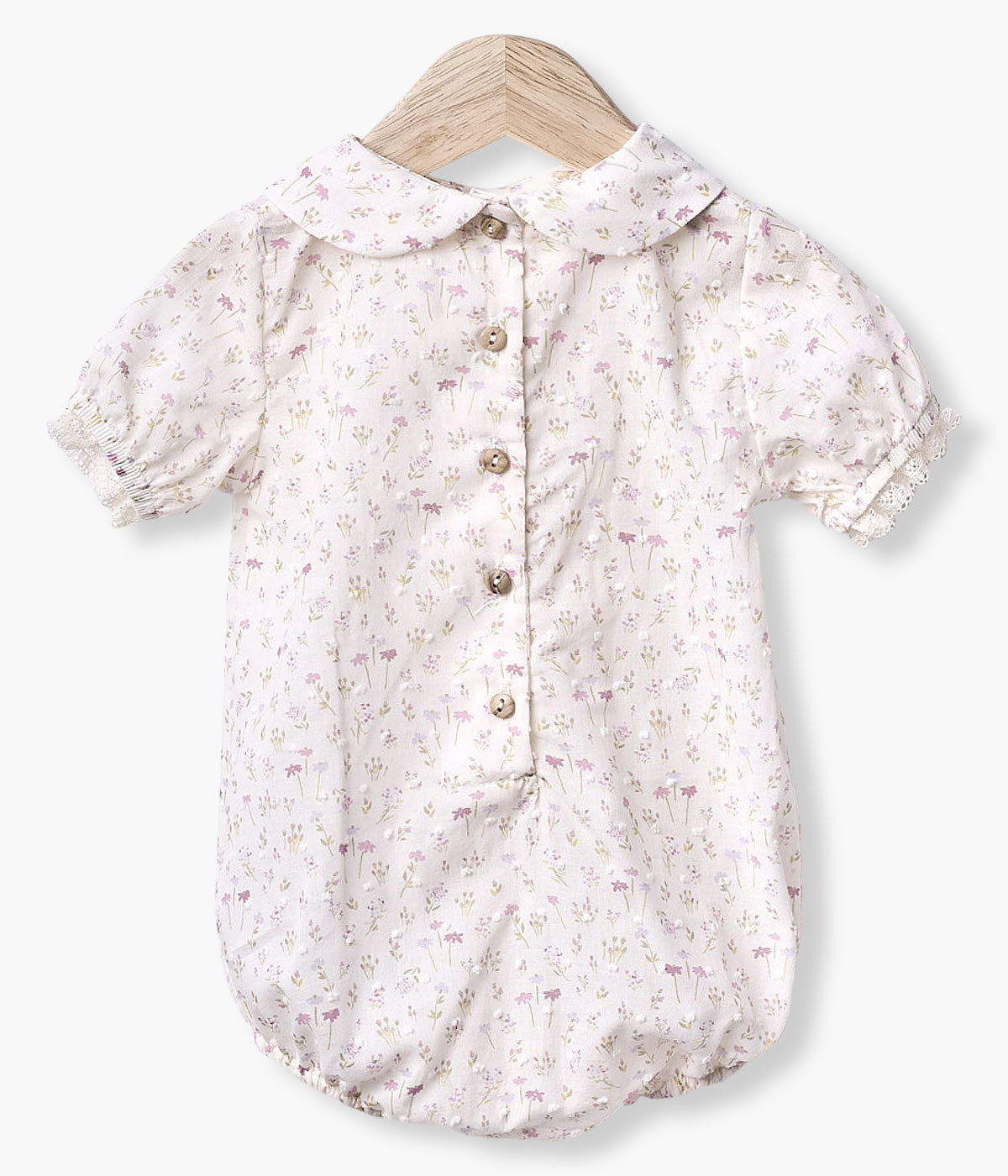 Fofo em Algodão para Bebé Menina Floral - Pérola