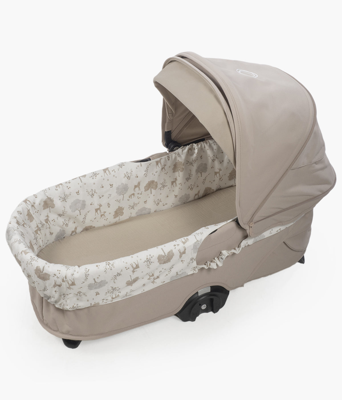 Pasito a Pasito Forra Algodão c/ Elásticos para Alcofa Nara - Pérola