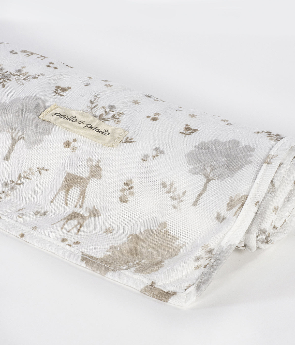 Pasito a Pasito Swaddle Musselina em Bambu Nara - Pérola