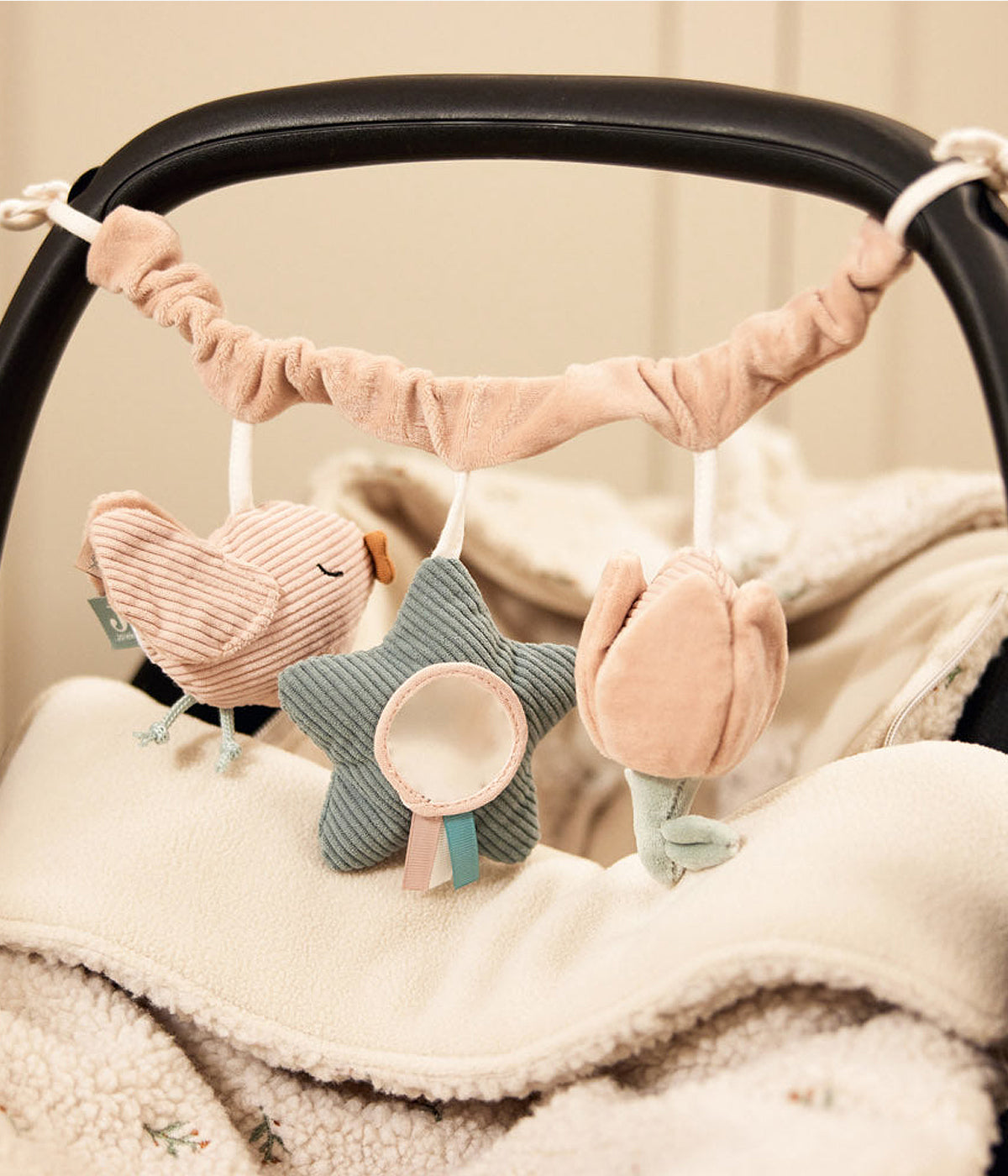 Corrente de Atividades para Carrinho Jollein - Rosa