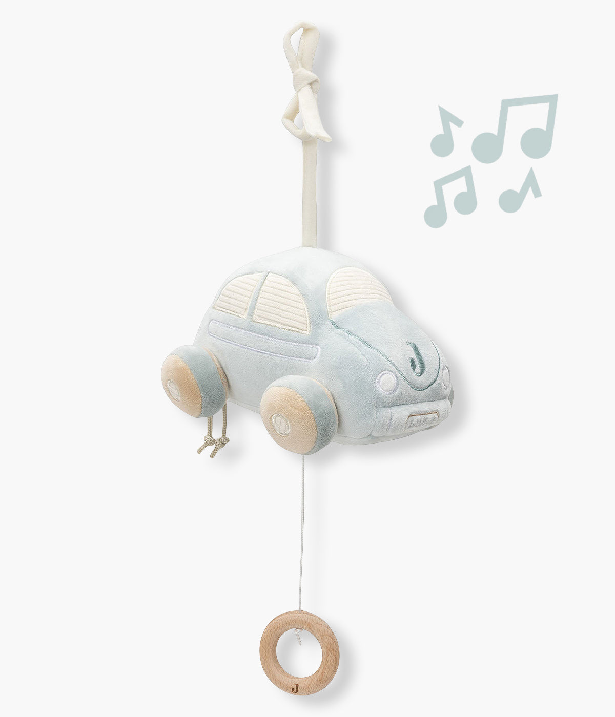 Peluche Musical Carro para Bebé Jollein On The Go - Azul