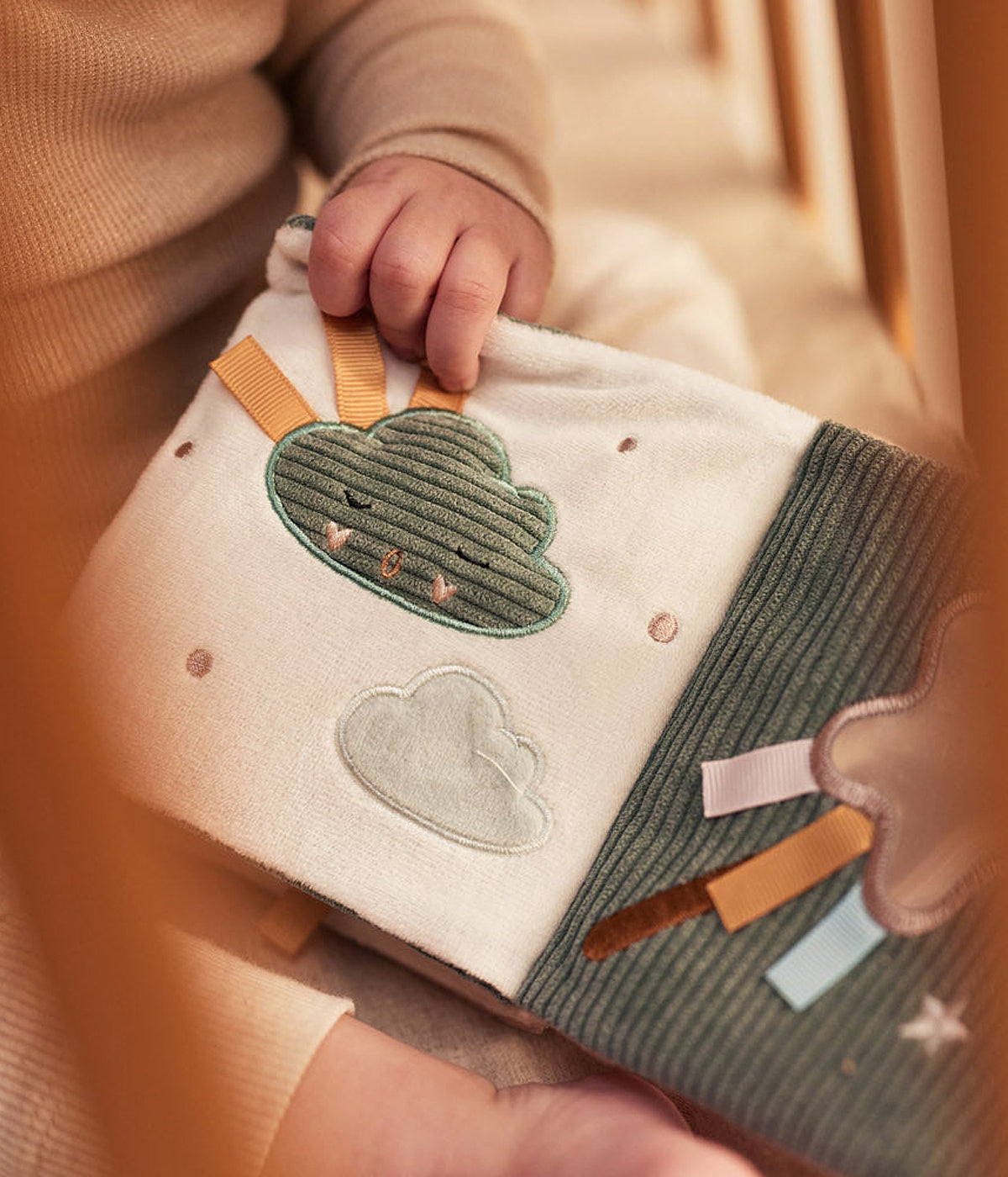 Livro de Atividades Sensorial Jollein Lovely Birds - Rosa