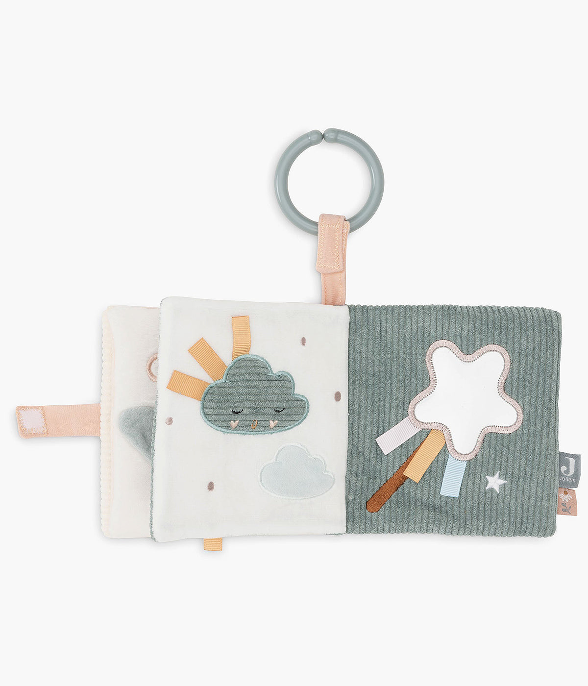 Livro de Atividades Sensorial Jollein Lovely Birds - Rosa