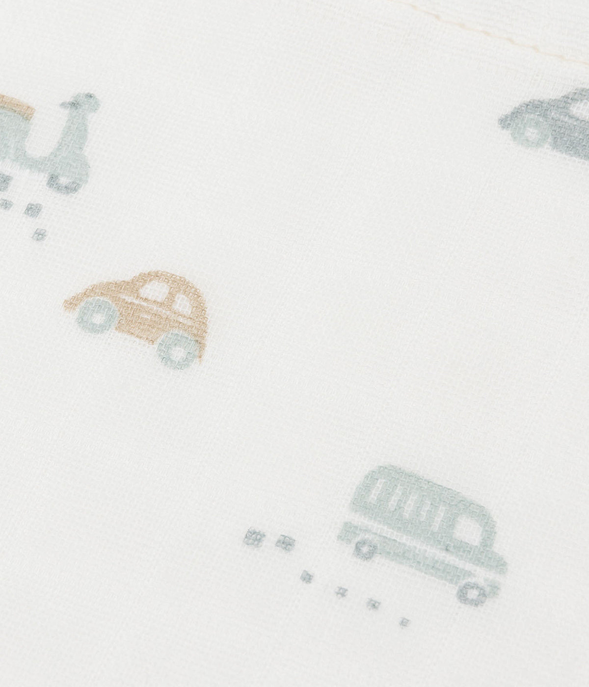 Pack 3 Fraldas Musselina Algodão Jollein On The Go Carros