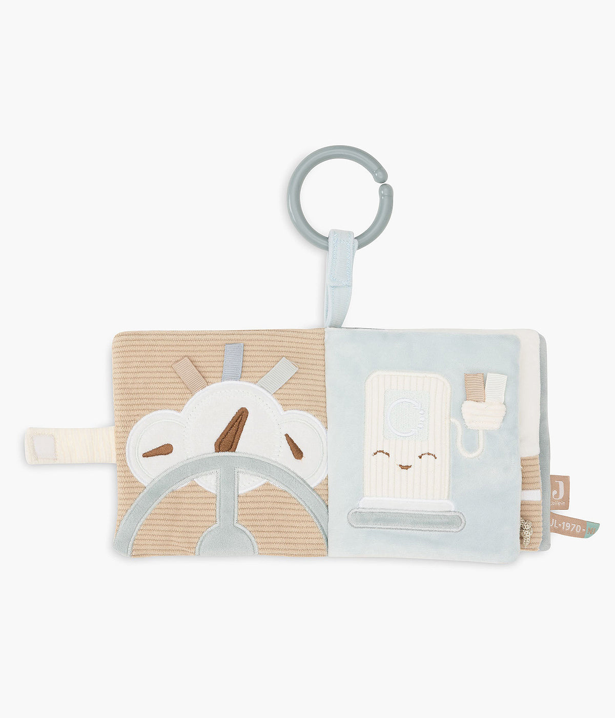 Livro de Atividades Sensorial Jollein On The Go - Bege