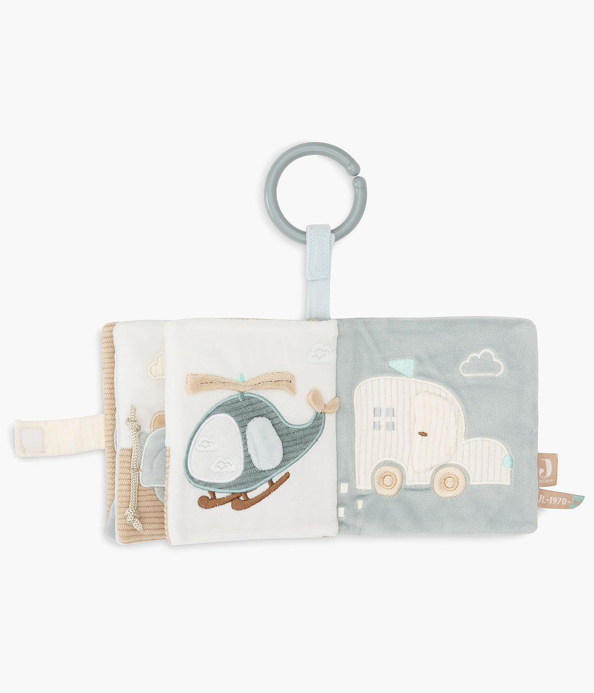 Livro de Atividades Sensorial Jollein On The Go - Bege