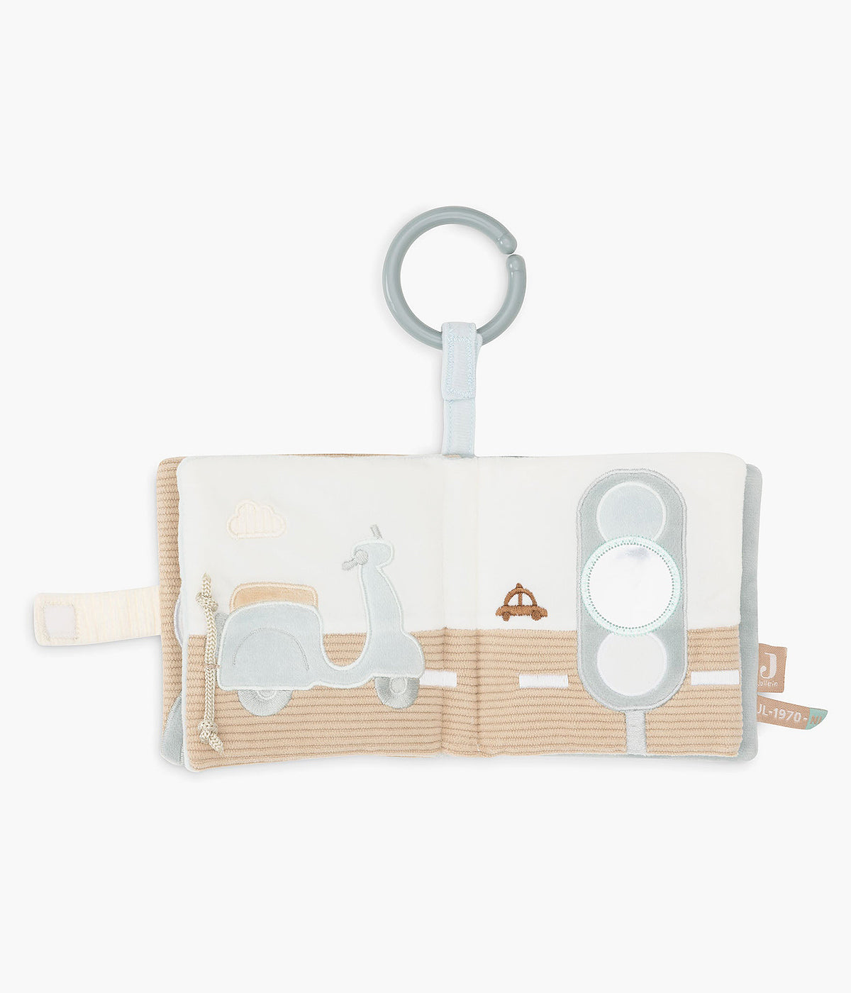 Livro de Atividades Sensorial Jollein On The Go - Bege