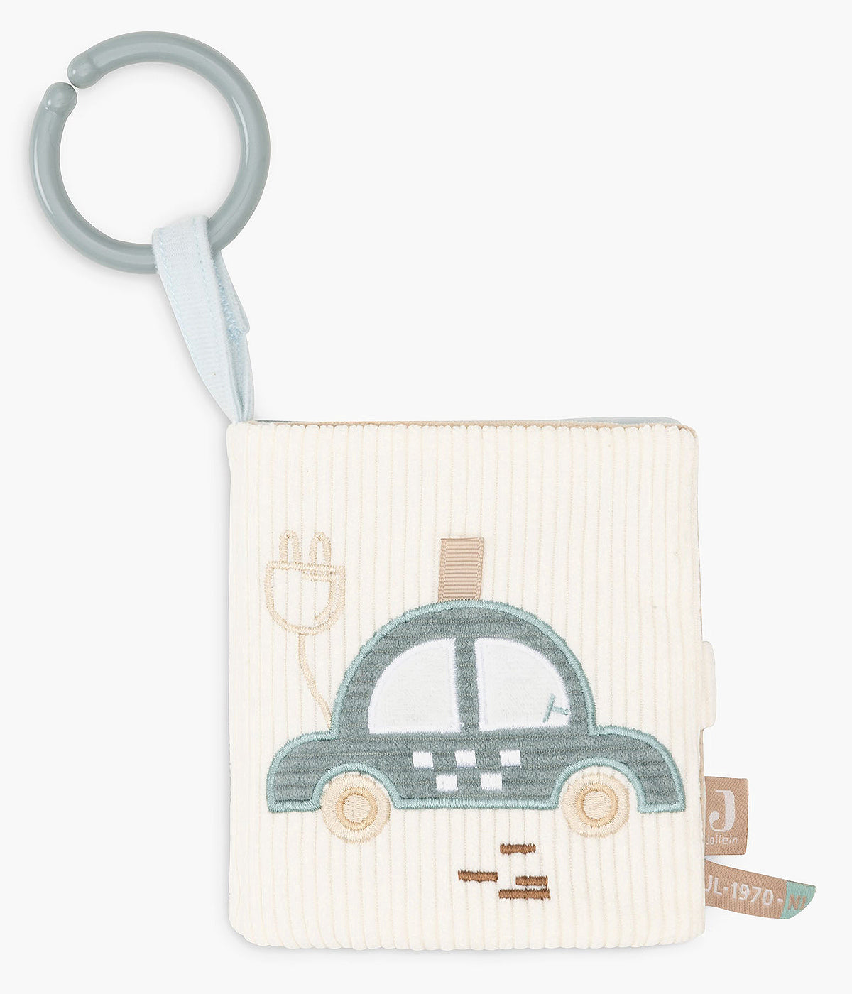 Livro de Atividades Sensorial Jollein On The Go - Bege