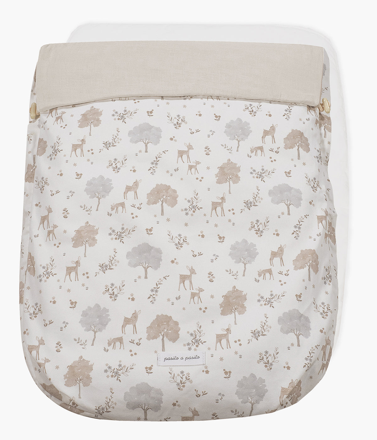 Saco Dormir para Bebé 3 em 1 Pasito a Pasito Nara - Pérola