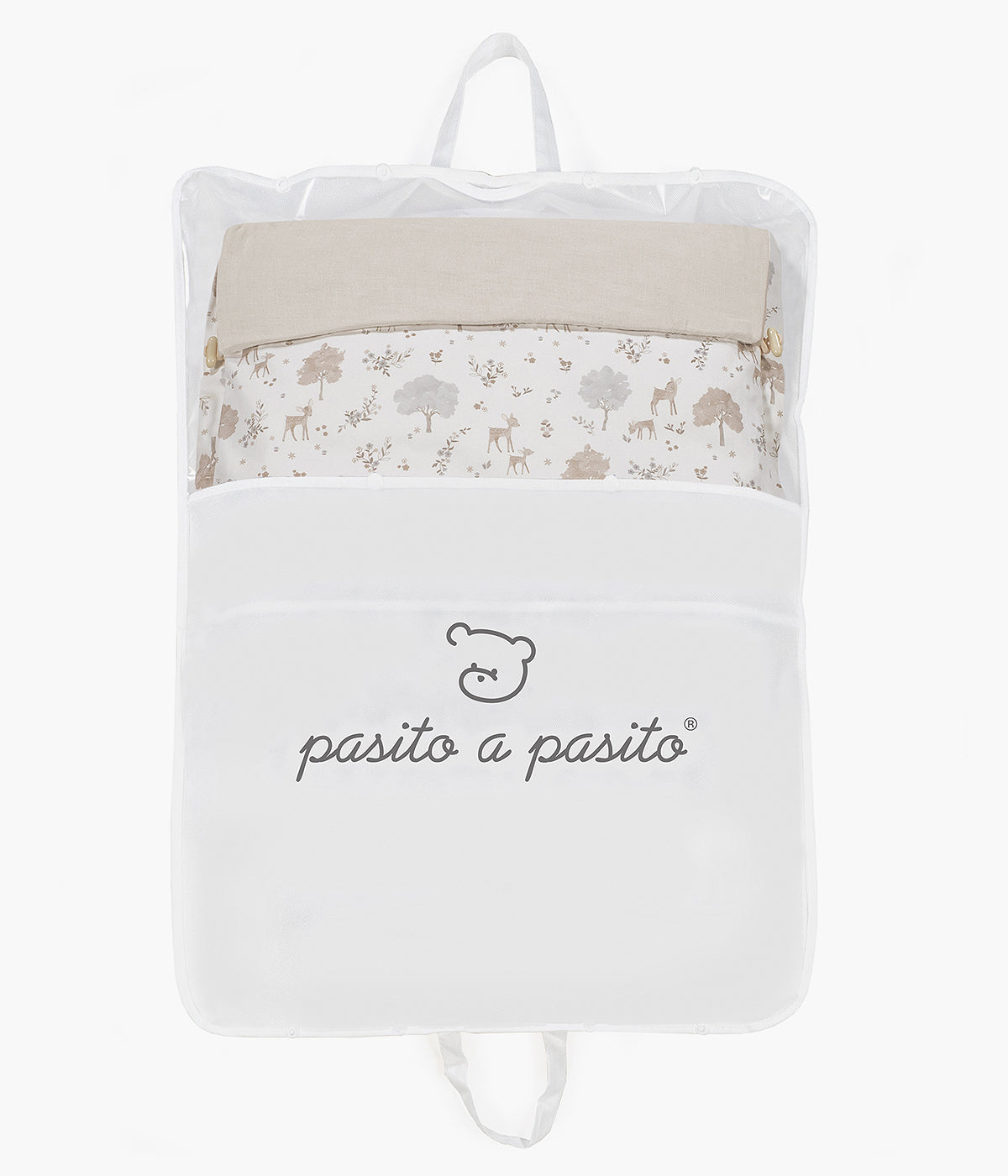 Saco Dormir para Bebé 3 em 1 Pasito a Pasito Nara - Pérola