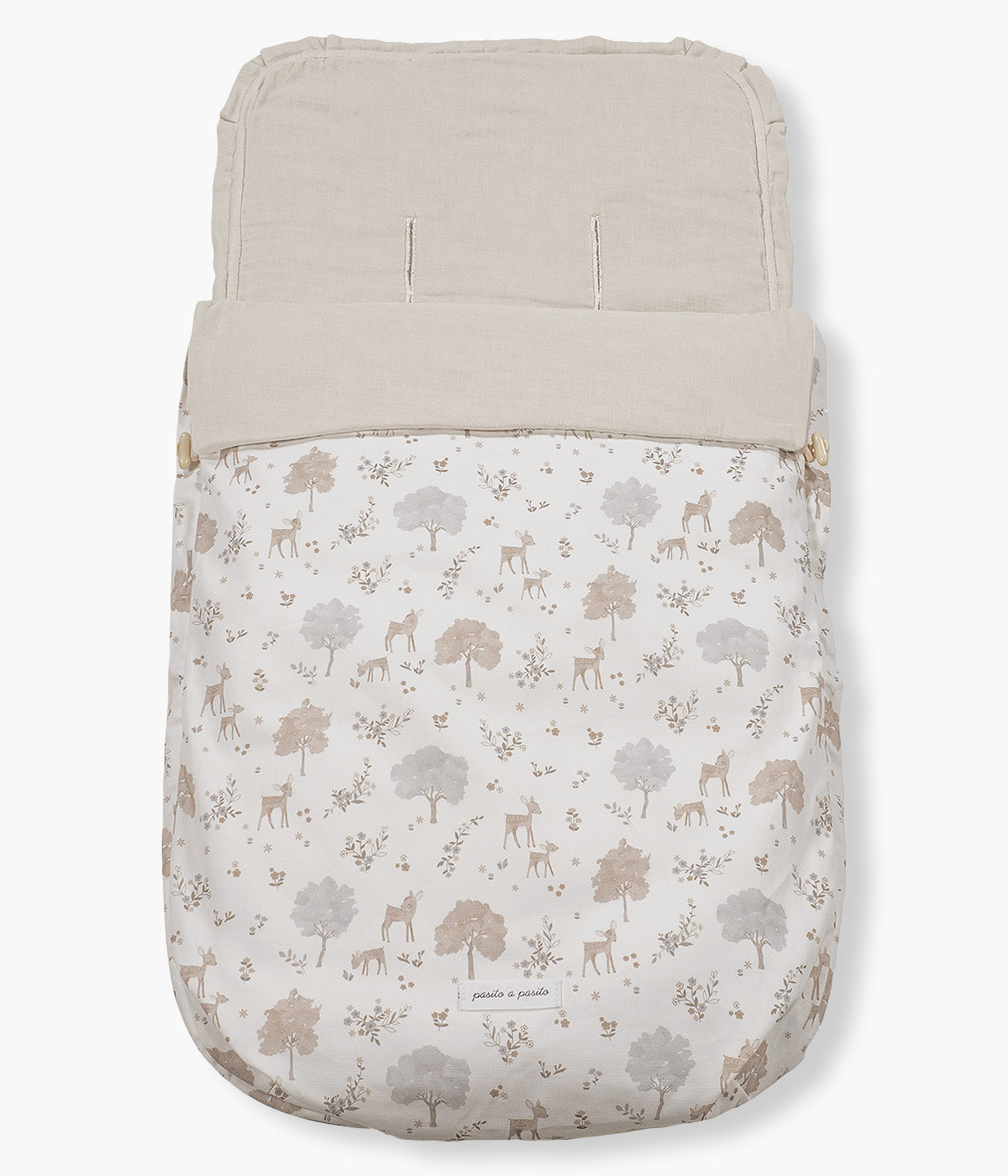 Saco Dormir para Bebé 3 em 1 Pasito a Pasito Nara - Pérola