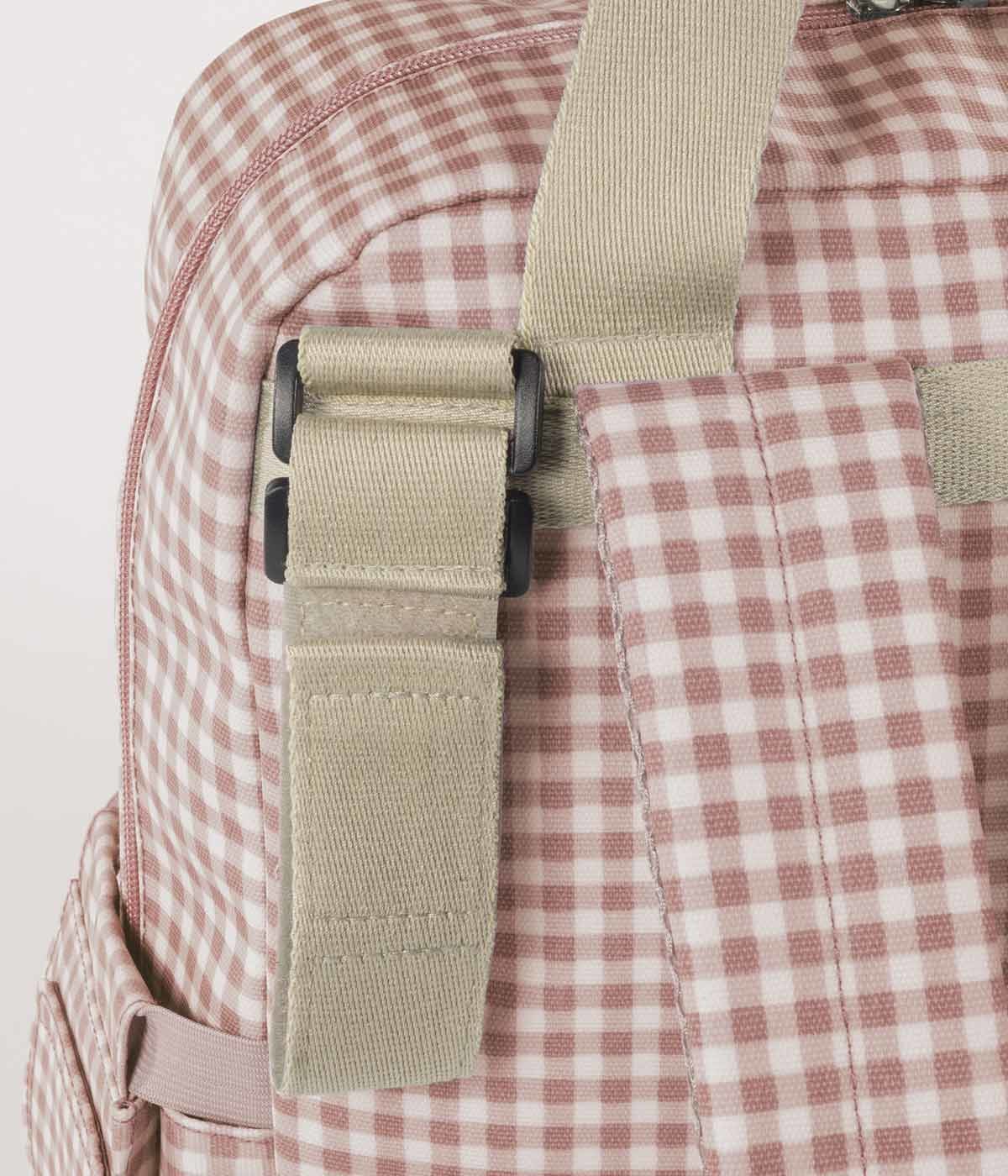Walking Mum Mochila de Maternidade I Love Vichy Pink - Rosa