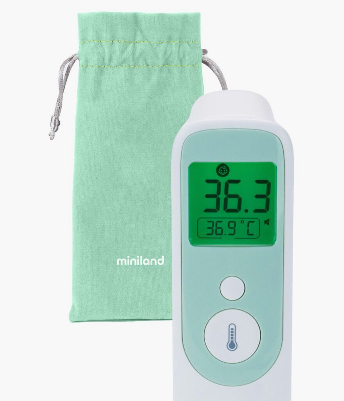 Termometro Miniland Thermosense Plus com bolsa de transporte