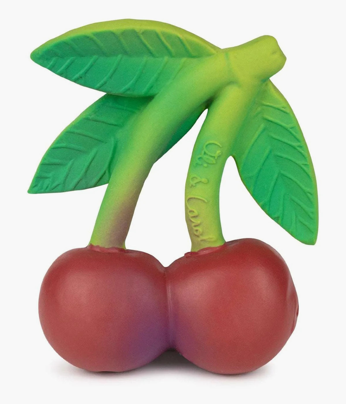 Mordedor em borracha natural para bebé Mery the Cherry da Oli&Carol. Amoroso mordedor em forma de cerejas desenvolvido para bebés desde o nascimento, ideal para aliviar as gengivas durante a dentição, tornar o banho mais divertido e estimular o desenvolvimento sensorial dos mais pequenos. Tudo isto com um toque saudável, perfeito para inspirar bons hábitos desde cedo.
