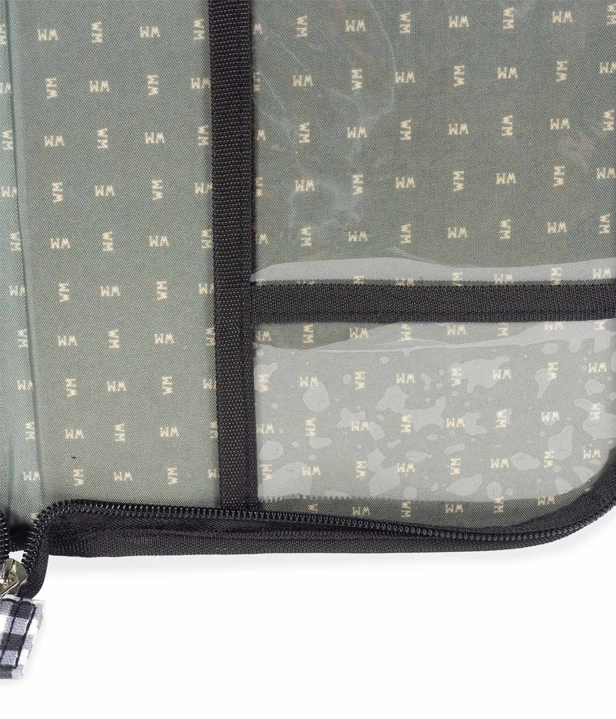 Walking Mum Porta Documentos I Love Vichy Black - Preto