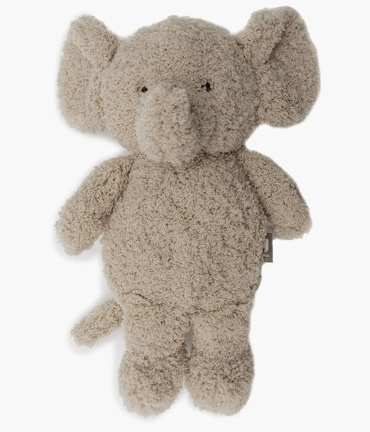 Peluche bege em forma de elefante da coleção Elephant Tales da Jollein. Super macio e adorável, este peluche é o companheiro perfeito para abraçar, brincar e adormecer. Um clássico intemporal que combina com qualquer ambiente.