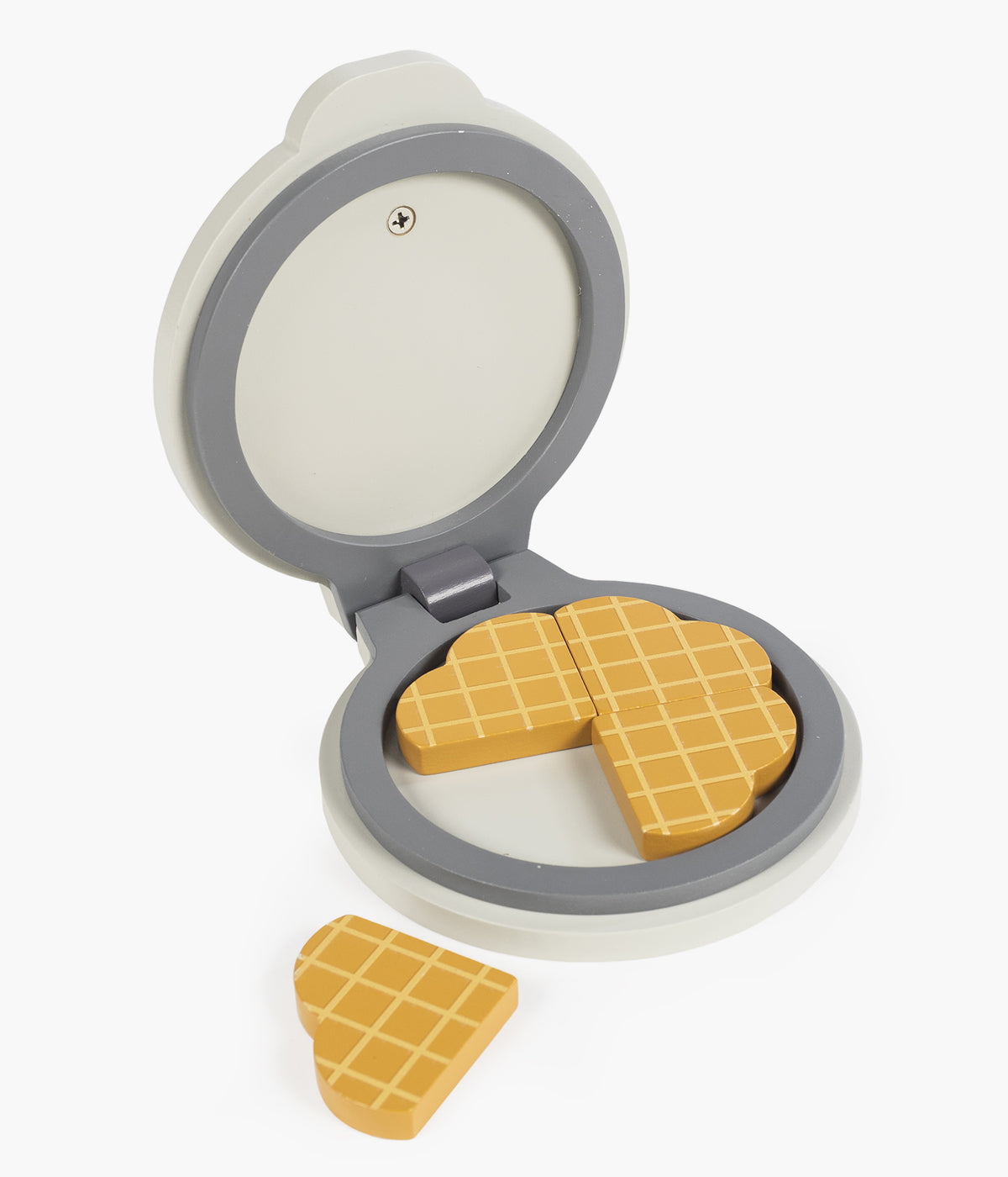 Dê asas à imaginação dos mais pequenos com a encantadora Máquina de Waffles de Brincar em Madeira da Walking Mum, um brinquedo educativo e cheio de charme composto por 16pc que transforma o momento de brincar numa deliciosa aventura culinária. Ideal para crianças a partir dos 3 anos, estimula a criatividade, a coordenação e o jogo de imitação de forma natural e divertida.