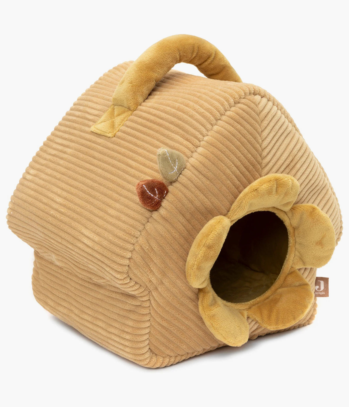 Casa dos Pássaros Tiny Park da Jollein para bebé. Lulu, Chirp e Feather escondem-se dentro de uma encantadora casa-ninho com abertura em forma de flor, sons crocantes e pega de transporte. Um brinquedo ternurento e estimulante para os mais curiosos.