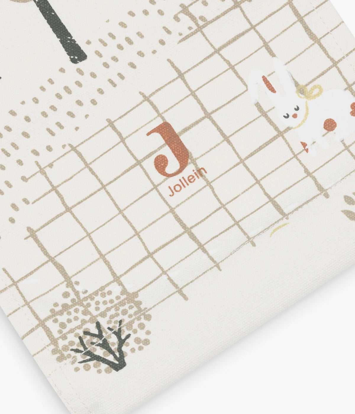 Acompanhe o crescimento do bebé com a régua de crescimento Tiny Park da Jollein decorada com elementos da natureza. Um toque decorativo e funcional para o quarto!