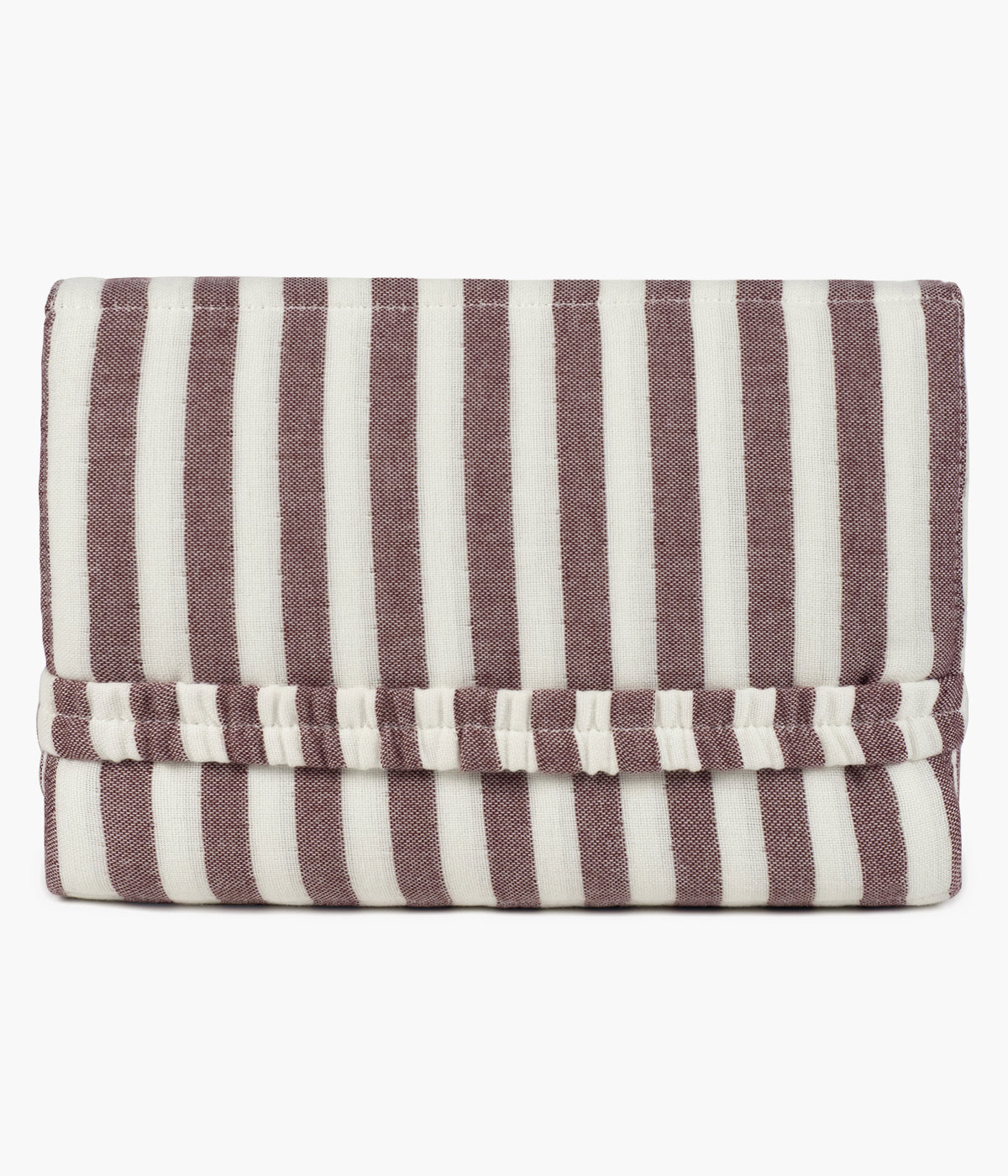 Muda fraldas portátil Cherry Strips da Pasito a Pasito visto de trás.