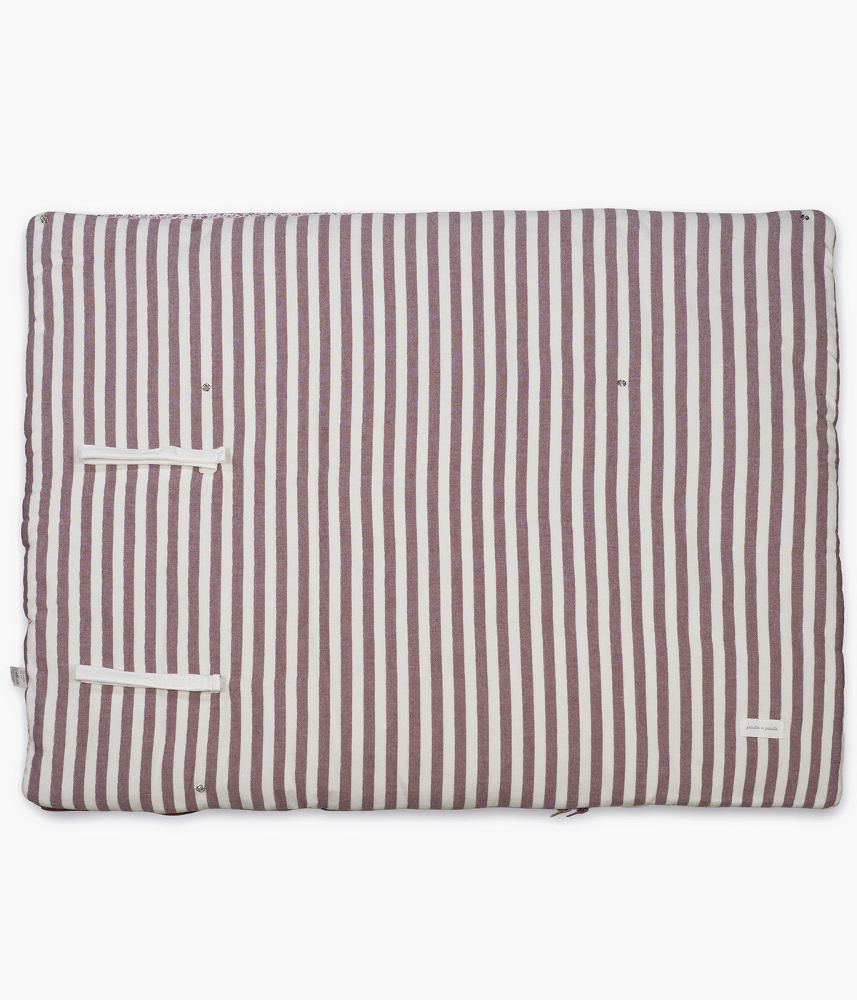 Saco manta Pasito a Pasito Cherry Strips aberto.