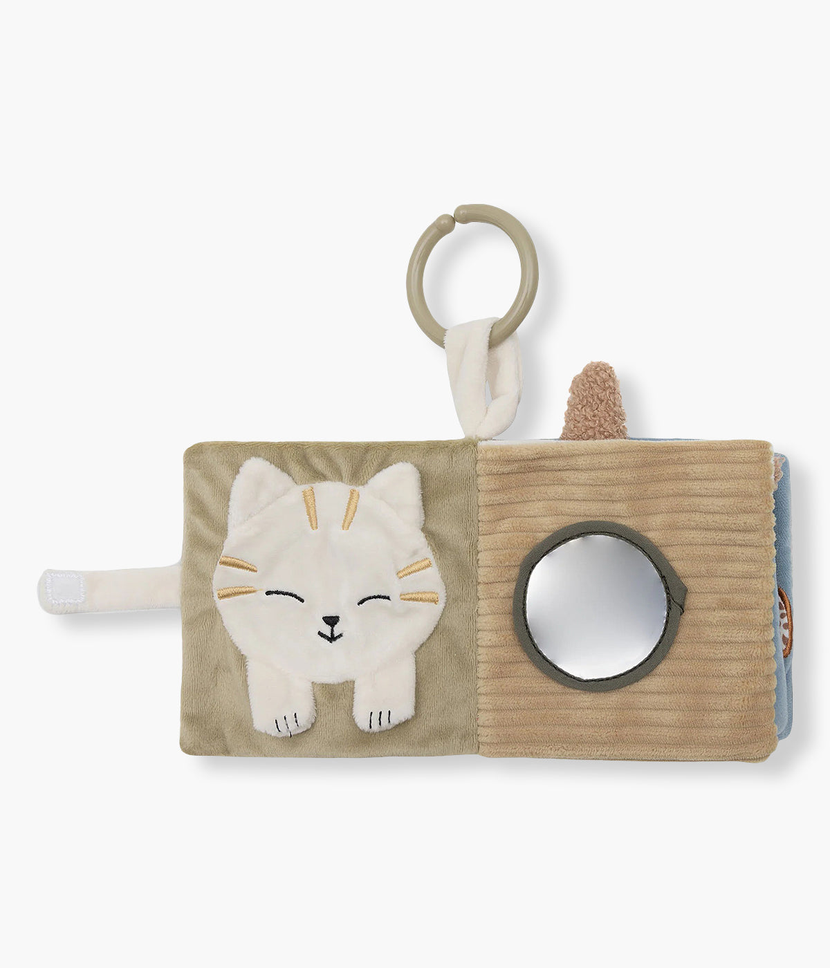 Livro de Atividades Tiny Park da Jollein para bebé e recém-nascido(a). Adorável livro que estimula os sentidos do bebé com páginas suaves, animais adoráveis, sons crocantes e um pequeno espelho. Perfeito para explorar, tocar e desenvolver as primeiras habilidades motoras.