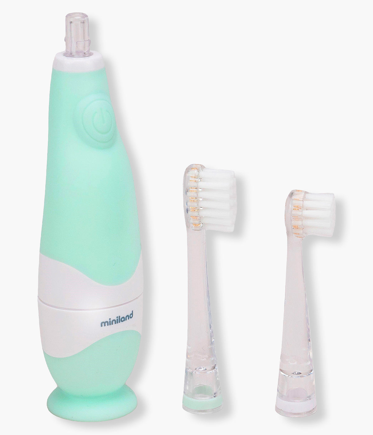 Escova de Dentes Elétrica Evolutiva Miniland Baby Tooth Care com recargas para bebé e criança.