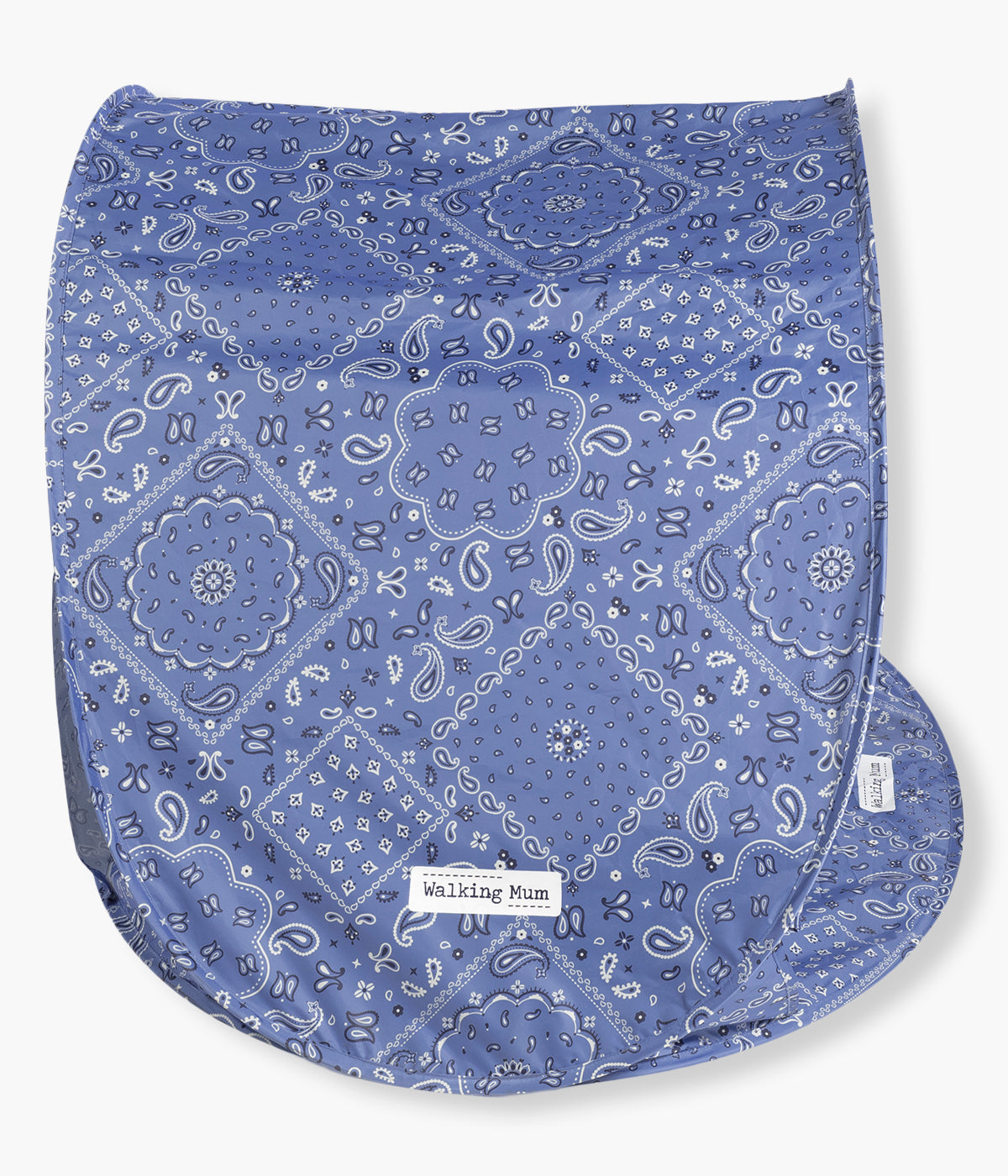 Vista de frente da tenda de praia Anti-UV para bebé Summer Bandana da Walking Mum.