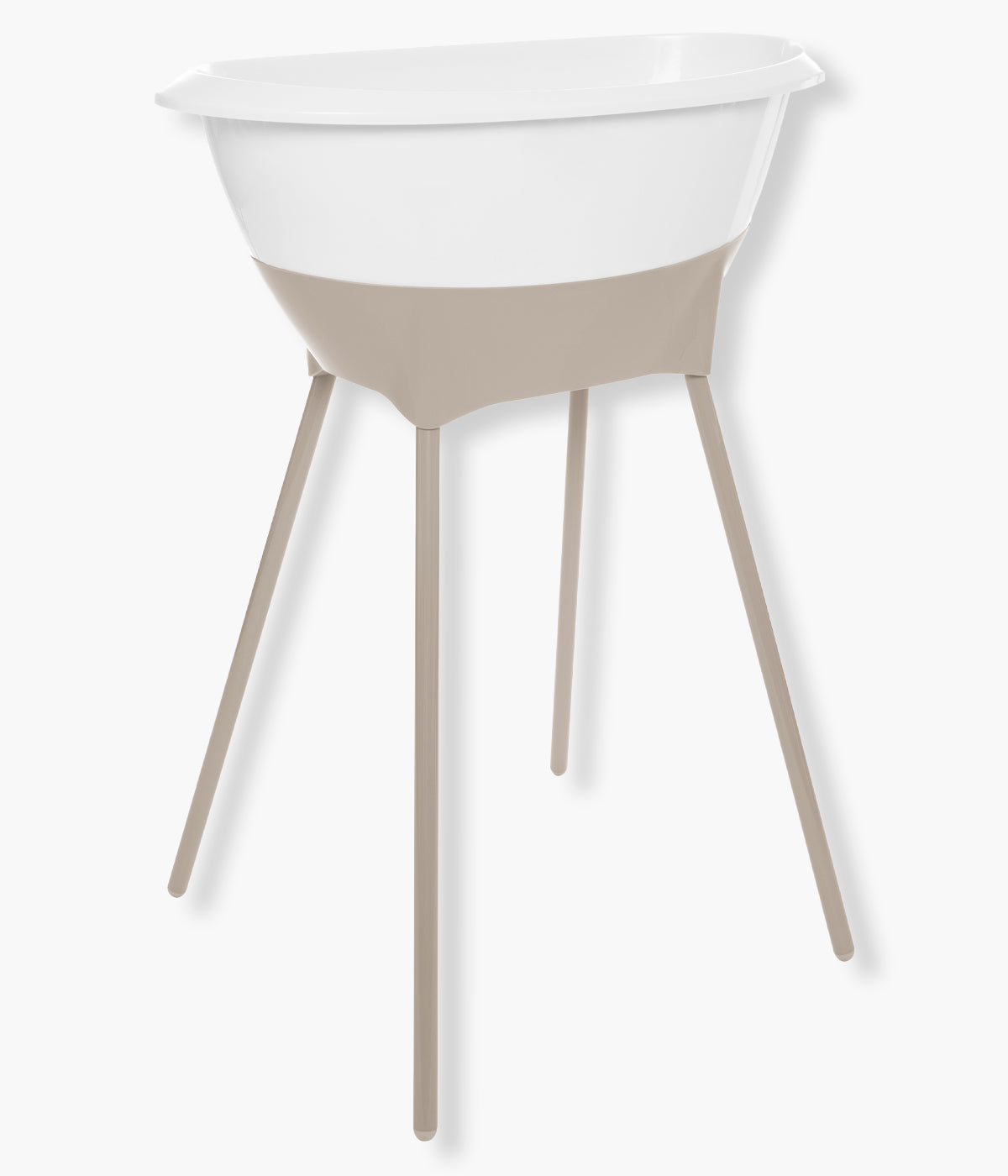 Conjunto de banheira com acessórios de banho da marca Luma na cor White (branco).