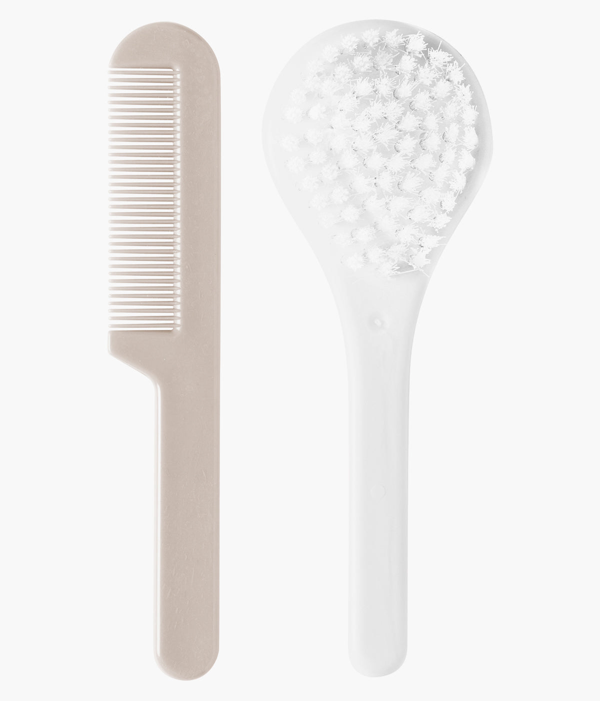 Vista do kit de higiene do conjunto de banheira com acessórios de banho da marca Luma na cor White (branco).