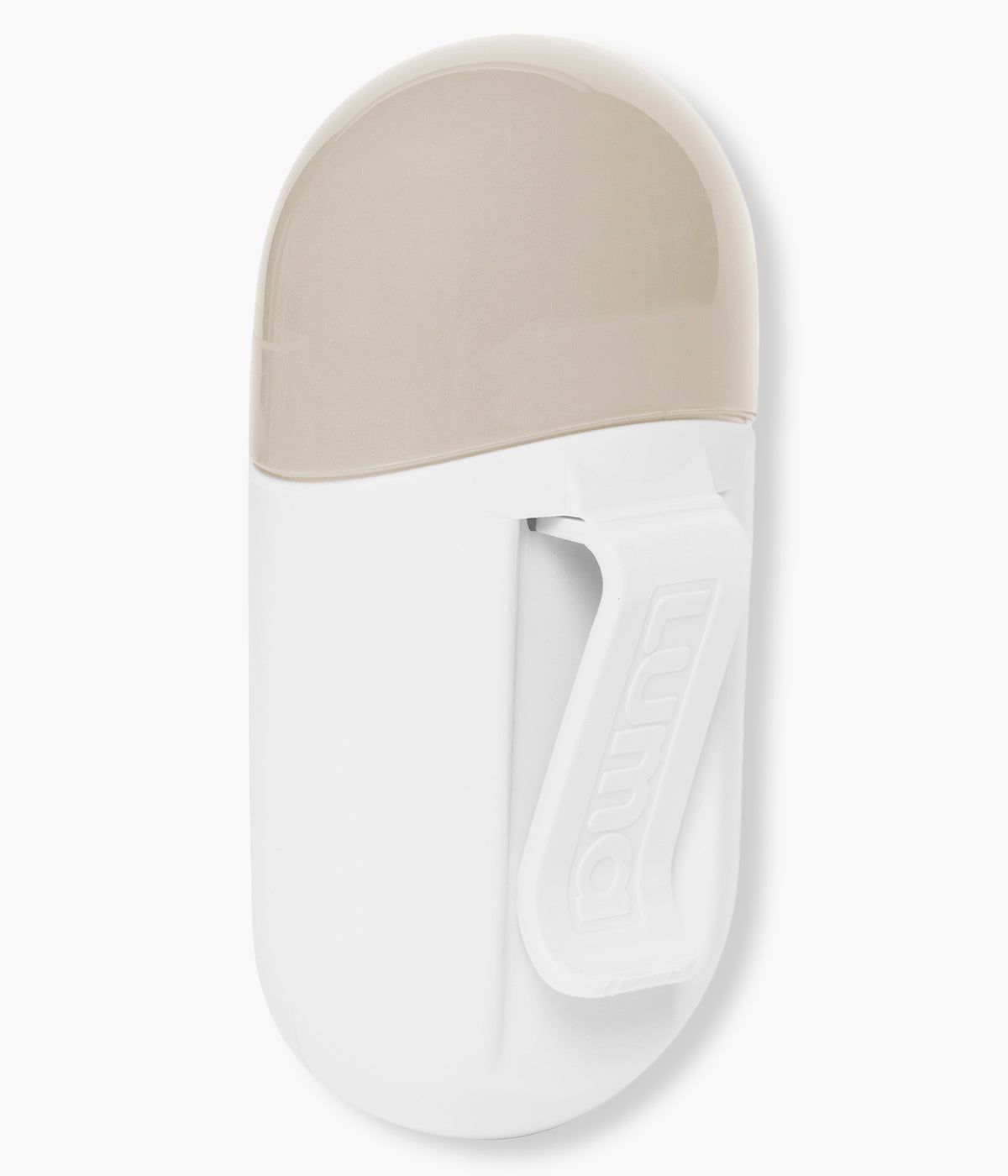 Vista do kit de higiene do conjunto de banheira com acessórios de banho da marca Luma na cor White (branco).