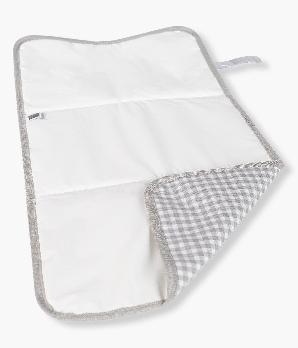 Walking Mum Muda Fraldas Dobrável I Love Vichy - Cinza