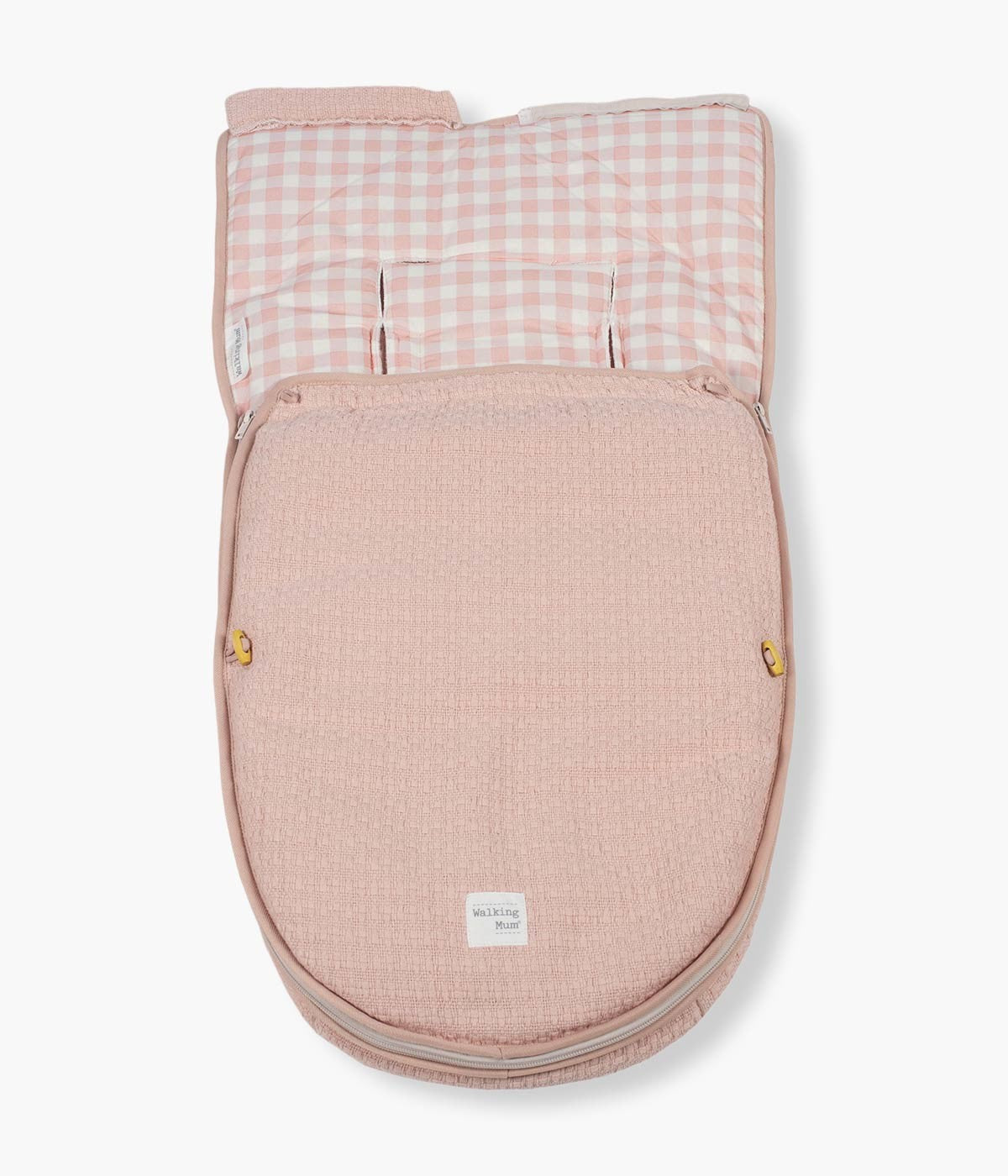 Walking Mum Saco de Dormir 2 em 1 I Love Vichy Pink - Rosa