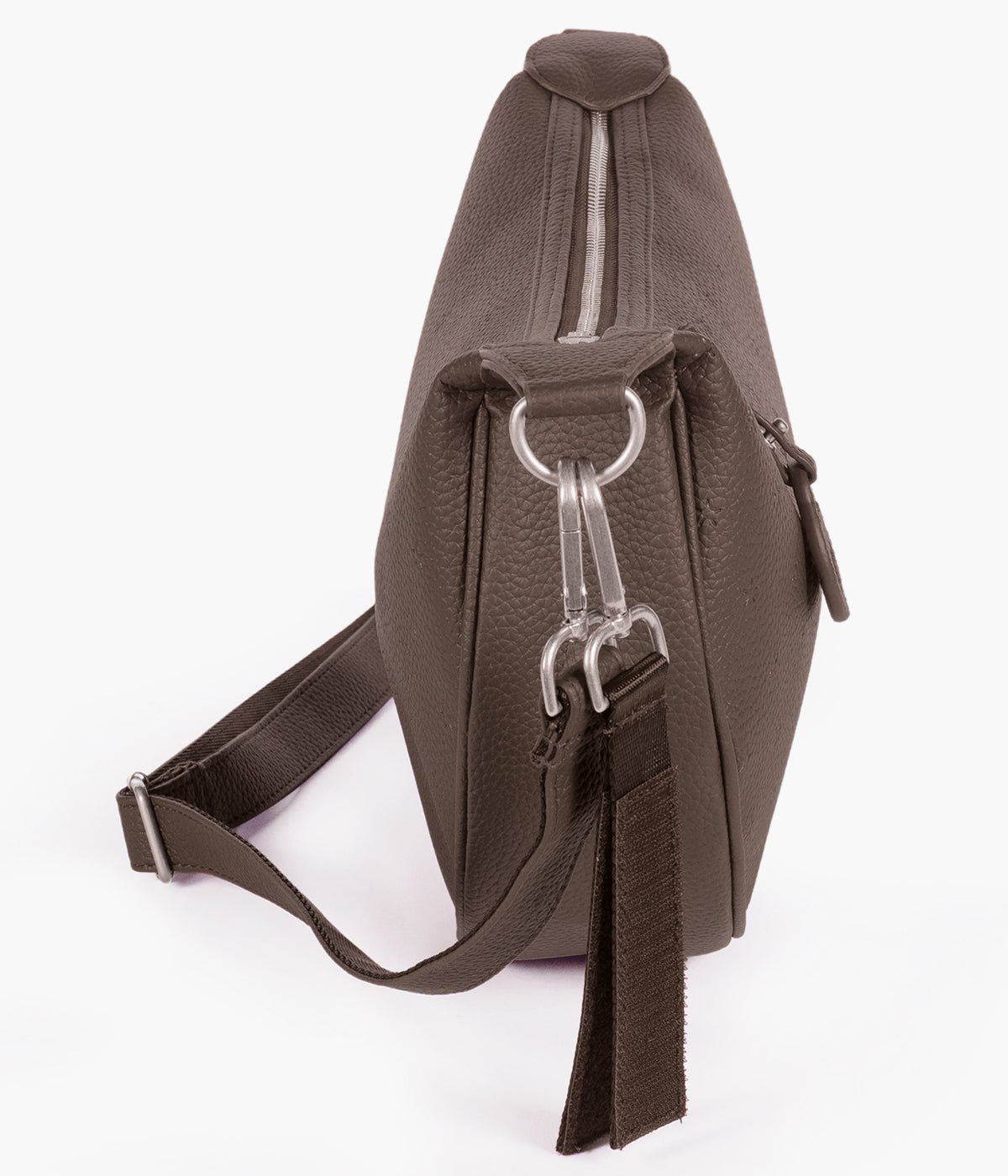 Bolsa de Passeio Gôndola Pasito a Pasito London Brown vista de lado