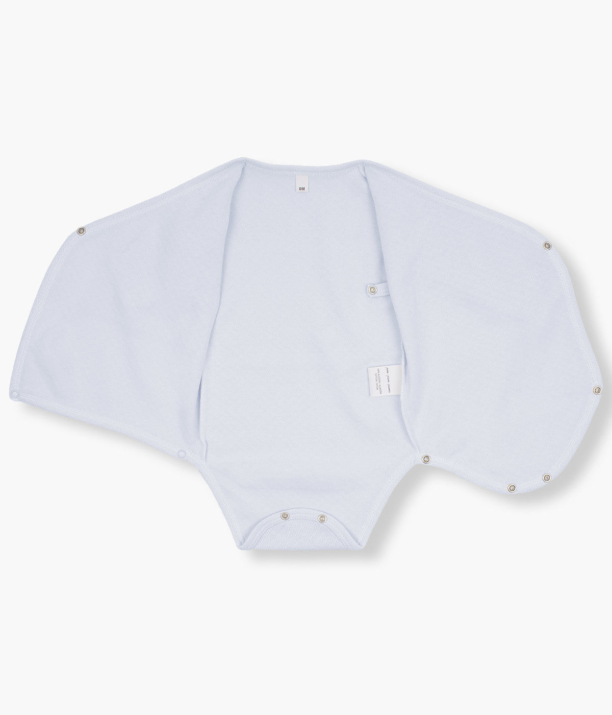 Conjunto de Interiores em Algodão Cardado para Bebé - Azul