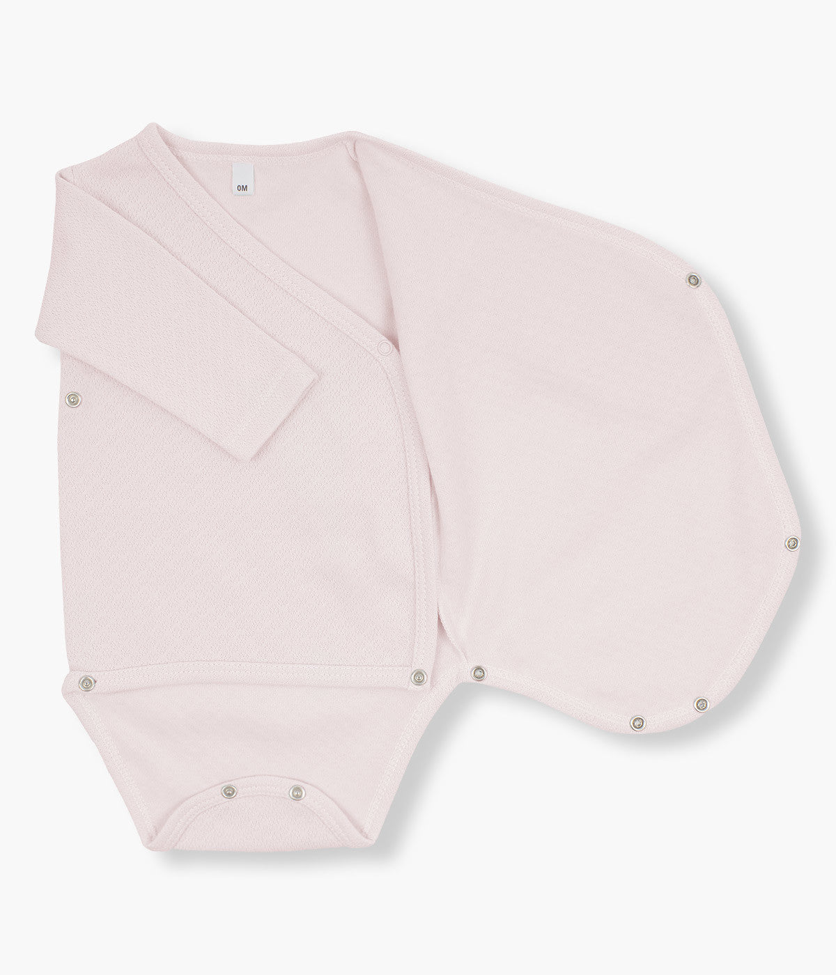 Conjunto de Interiores em Algodão Cardado Bebé Menina - Rosa