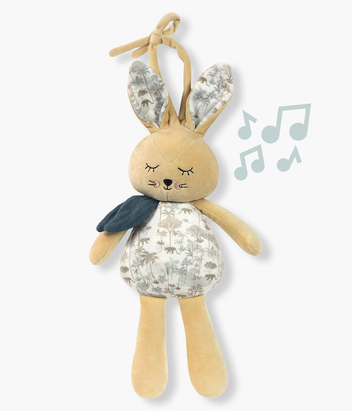 Pasito a Pasito Peluche Coelho Musical Mr. & Mrs. Rabbit Serengueti