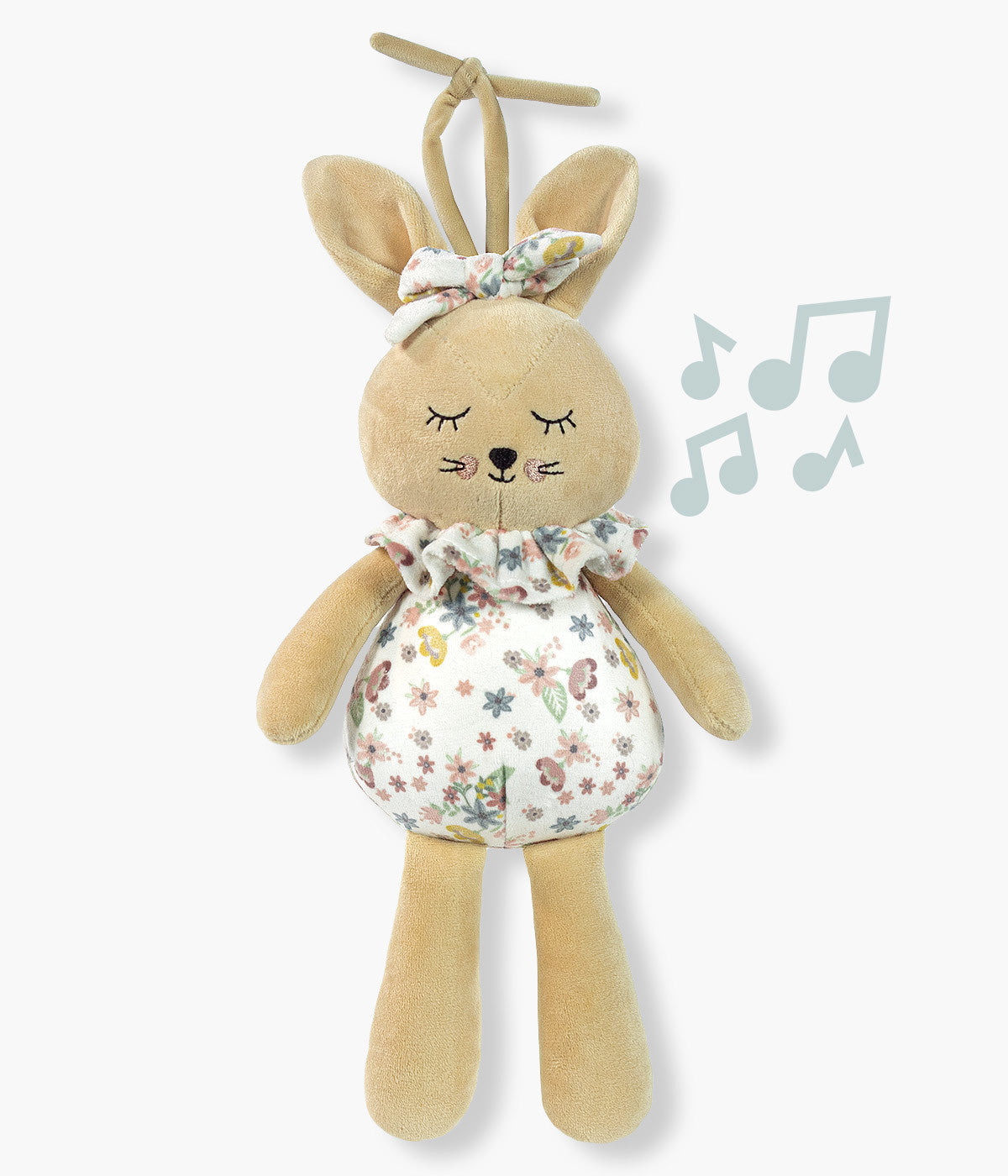 Pasito a Pasito Peluche Coelho Musical Mr. & Mrs. Rabbit Garden